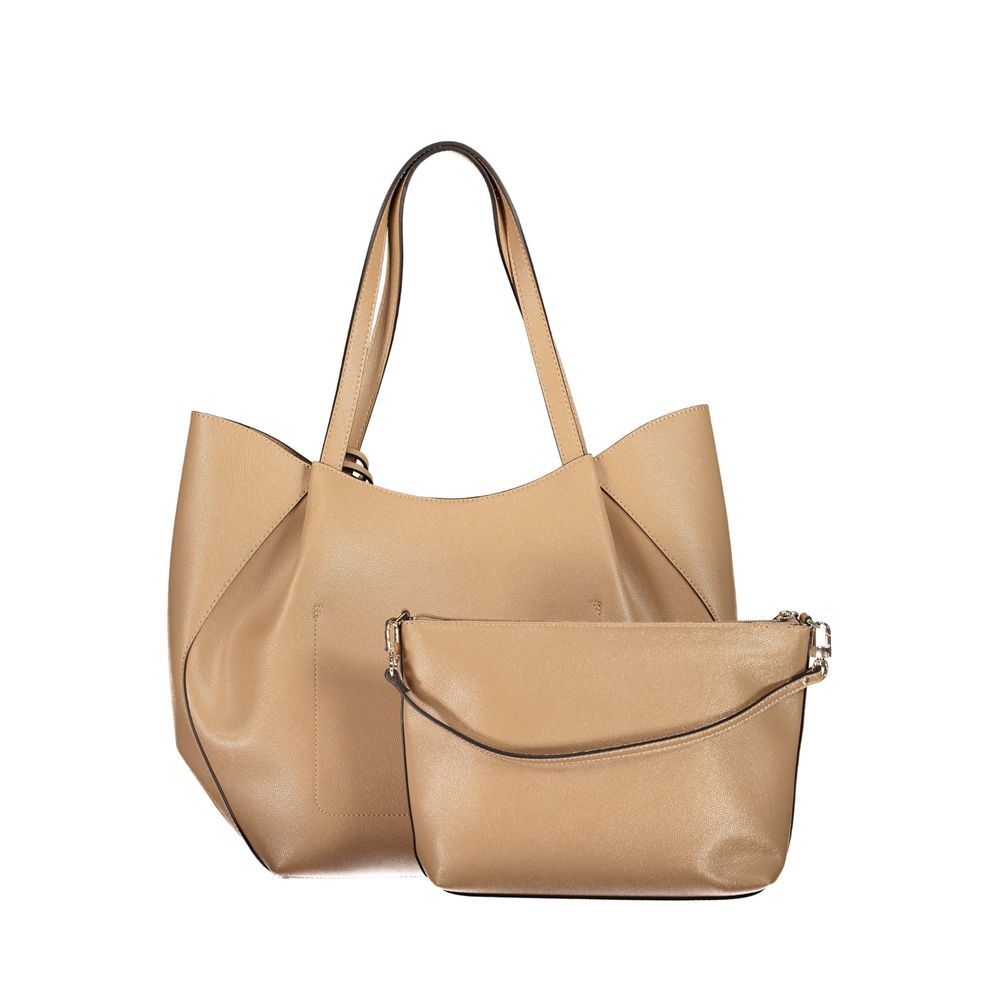 Polyurethane Women's Bag with Shoulder Women's Handles - Guess Jeans - Modalova