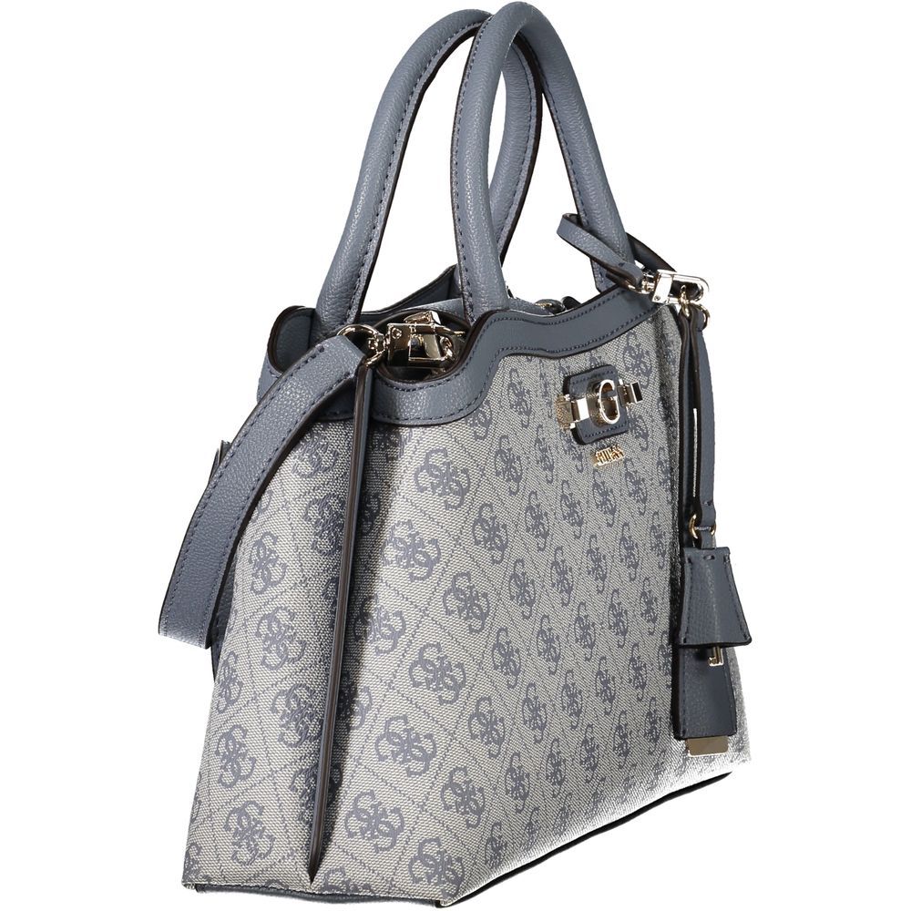 Azzurro Polyurethane Women's Women's Bag - Guess Jeans - Modalova