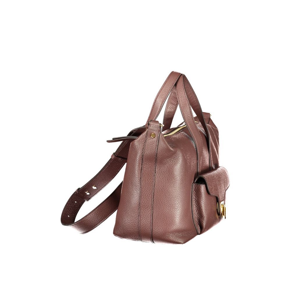 Leather Womens Bag with Handles and Shoulder Strap - Coccinelle - Modalova