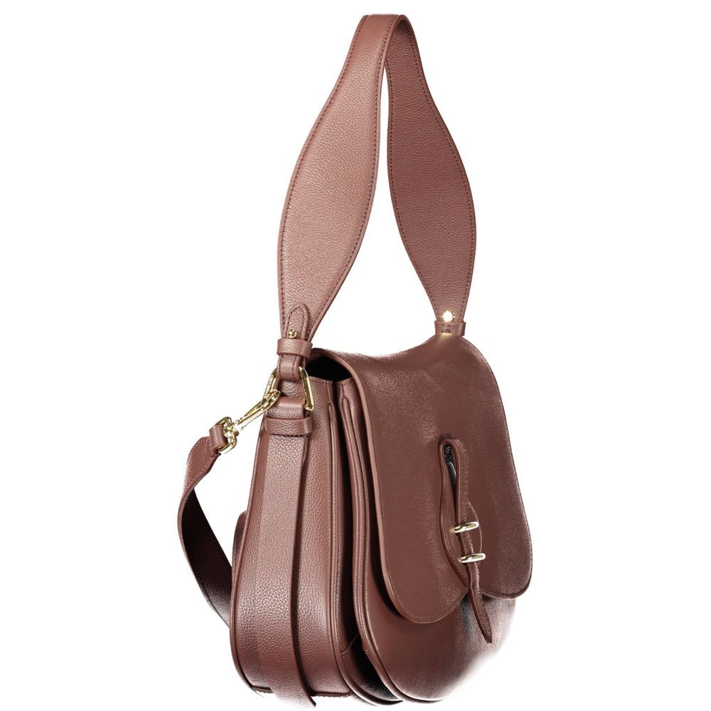 Leather Women's Bag with Removable Strap and Women's Compartments - Coccinelle - Modalova
