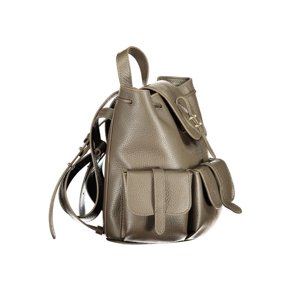 Leather Women's Backpack - Coccinelle - Modalova