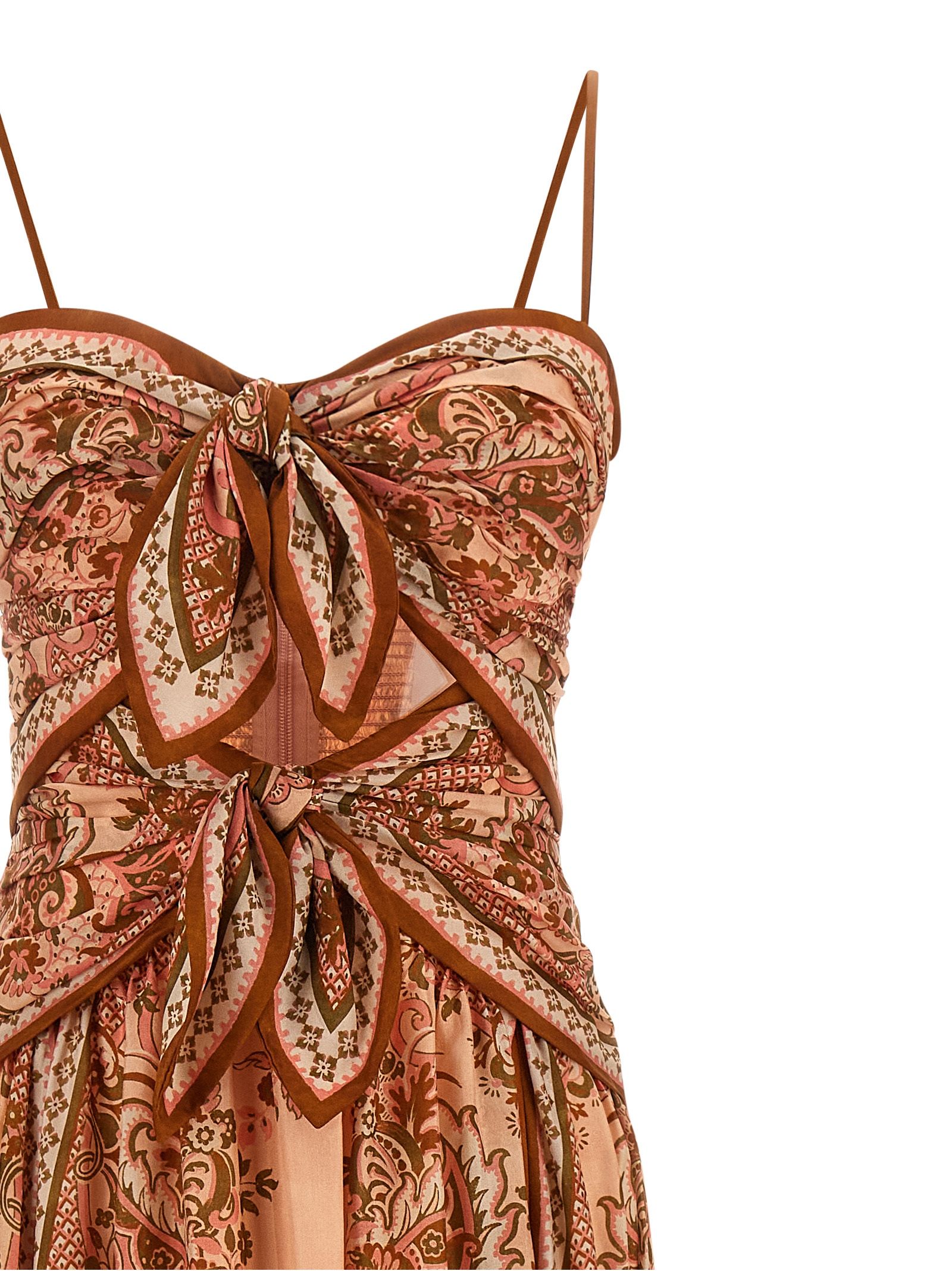 Silk Midi Women's Dress - Zimmermann - Modalova