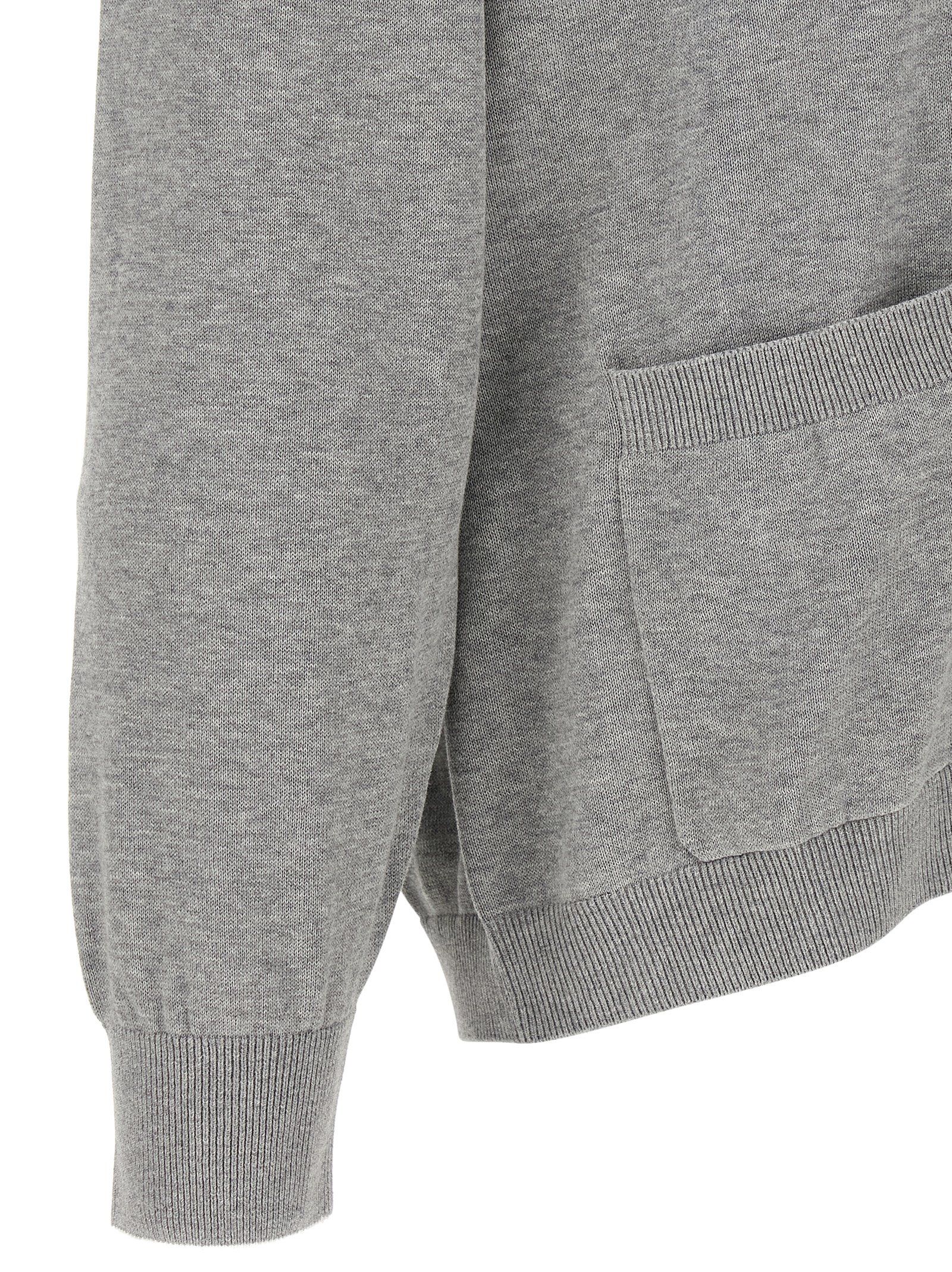 Cotton Men's Cardigan - Brunello Cucinelli - Modalova