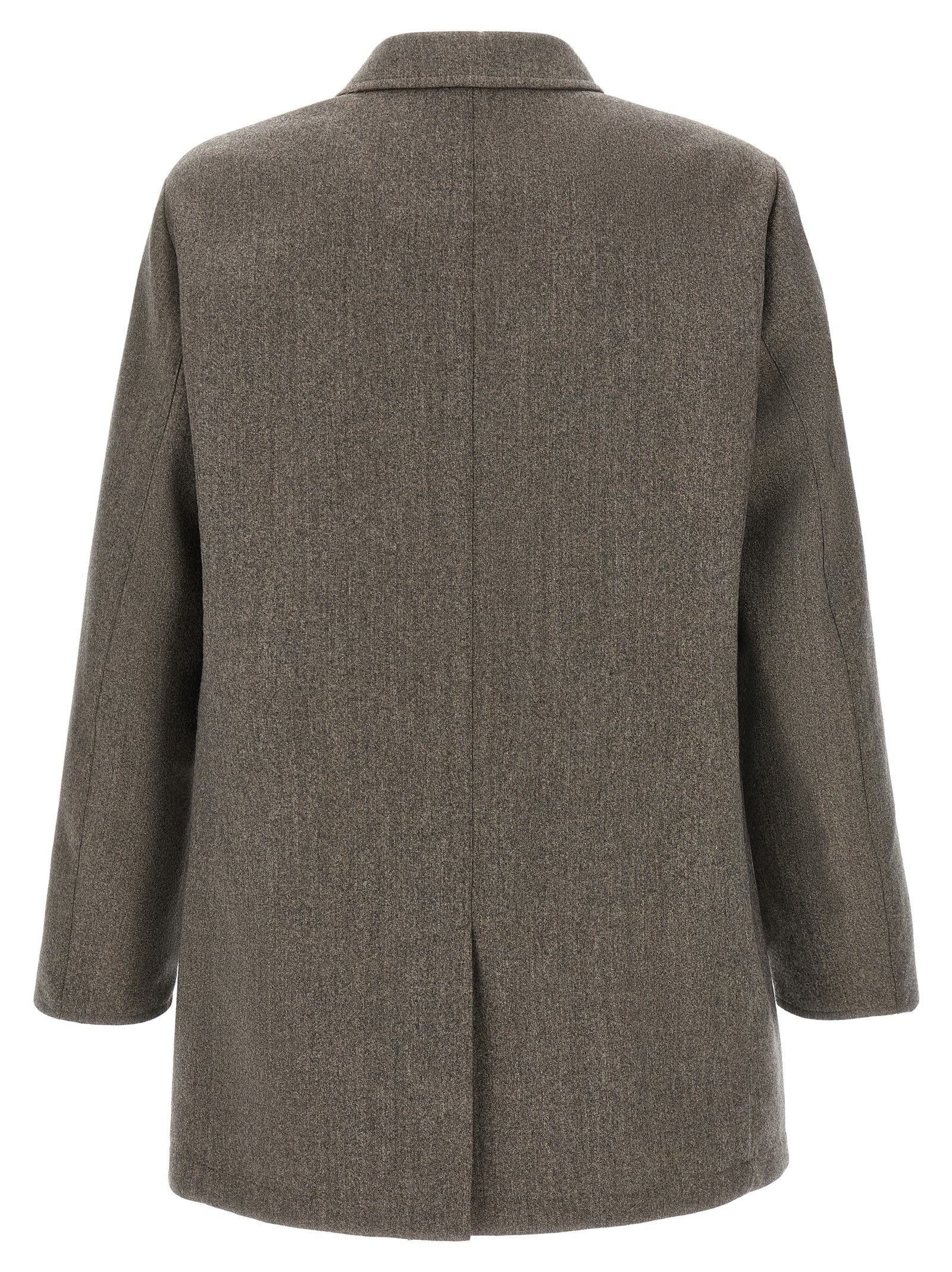 Pal Zileri Brown Wool Men's Coat - Pal Zileri - Modalova