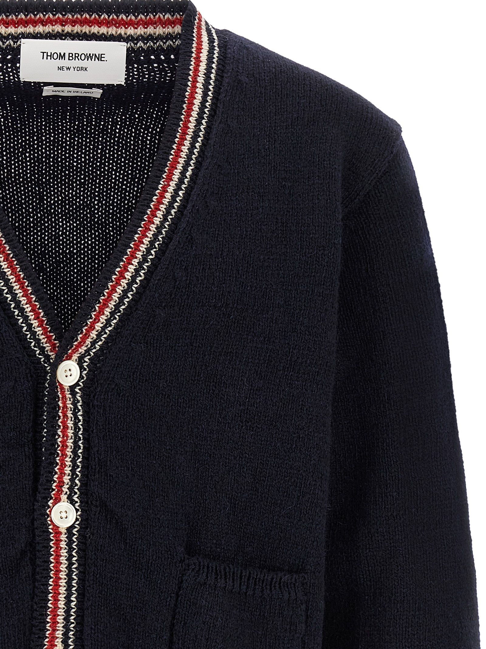 Wool Men's Cardigan - Thom Browne - Modalova