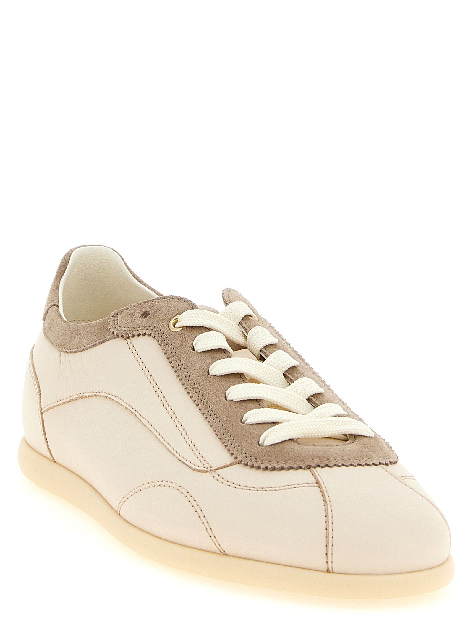 Calfskin Low Top Men's Sneakers - Brunello Cucinelli - Modalova