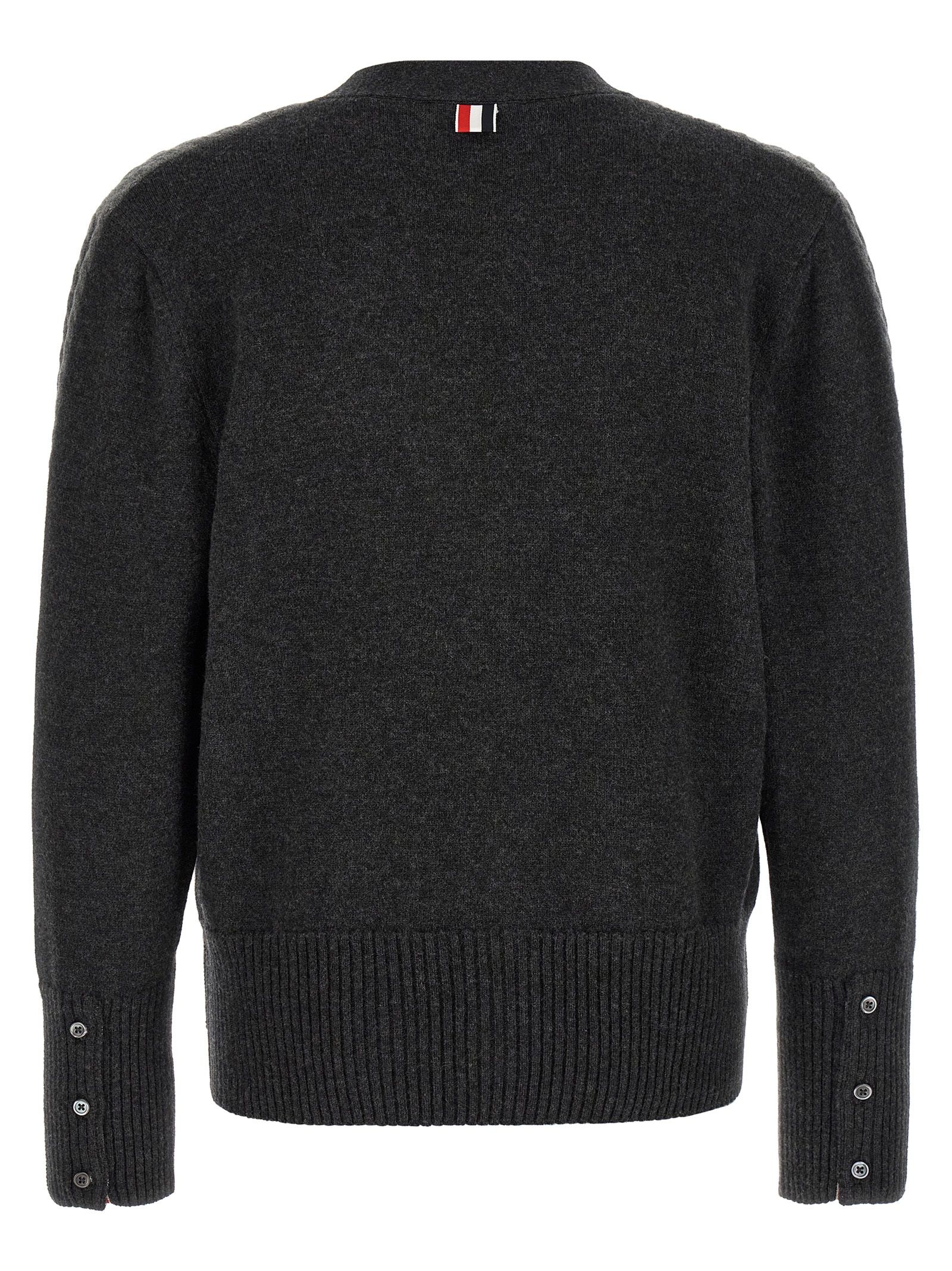 Virgin Wool Men's Cardigan - Thom Browne - Modalova