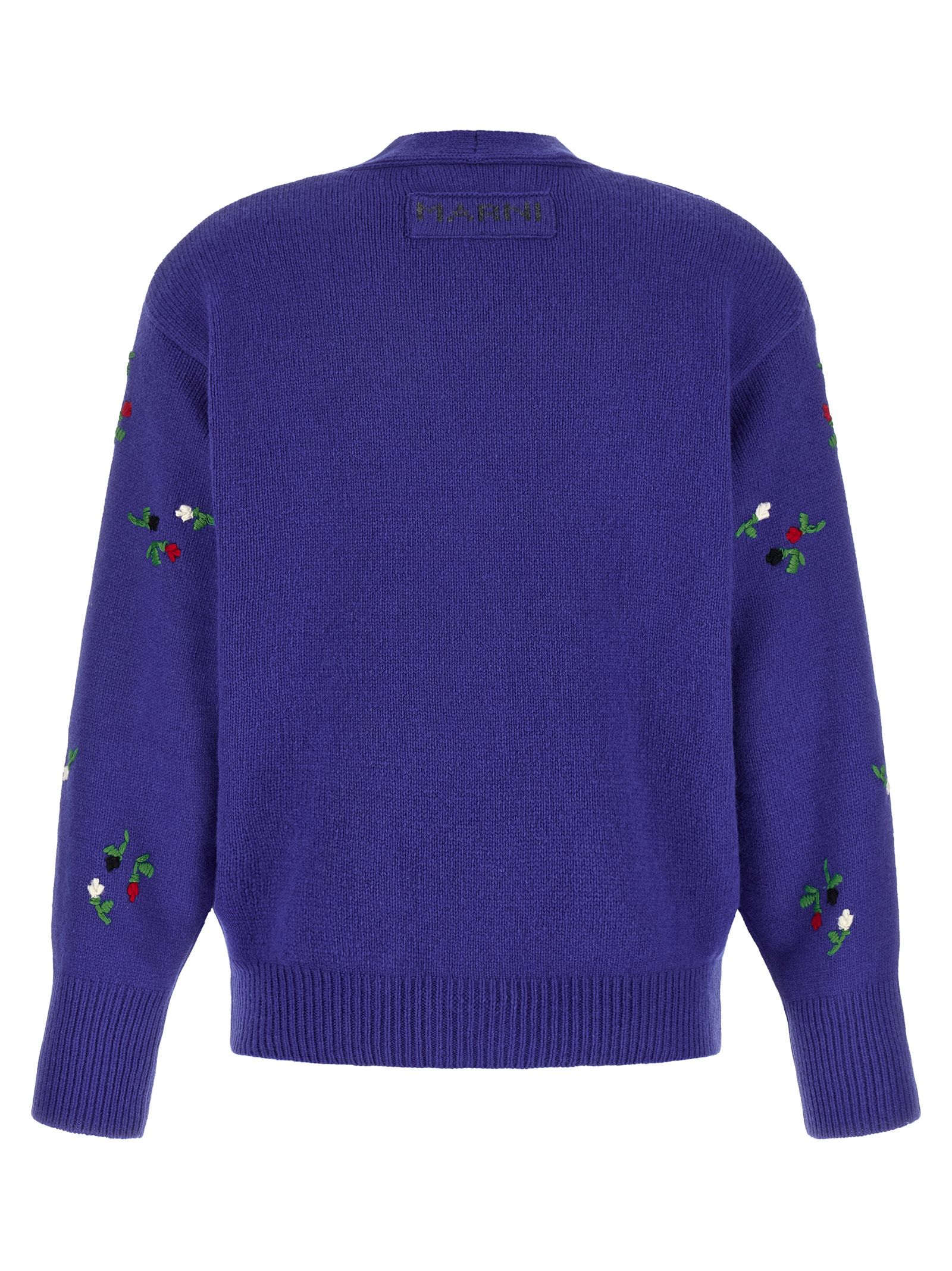 Virgin Wool Women's Cardigan - Marni - Modalova
