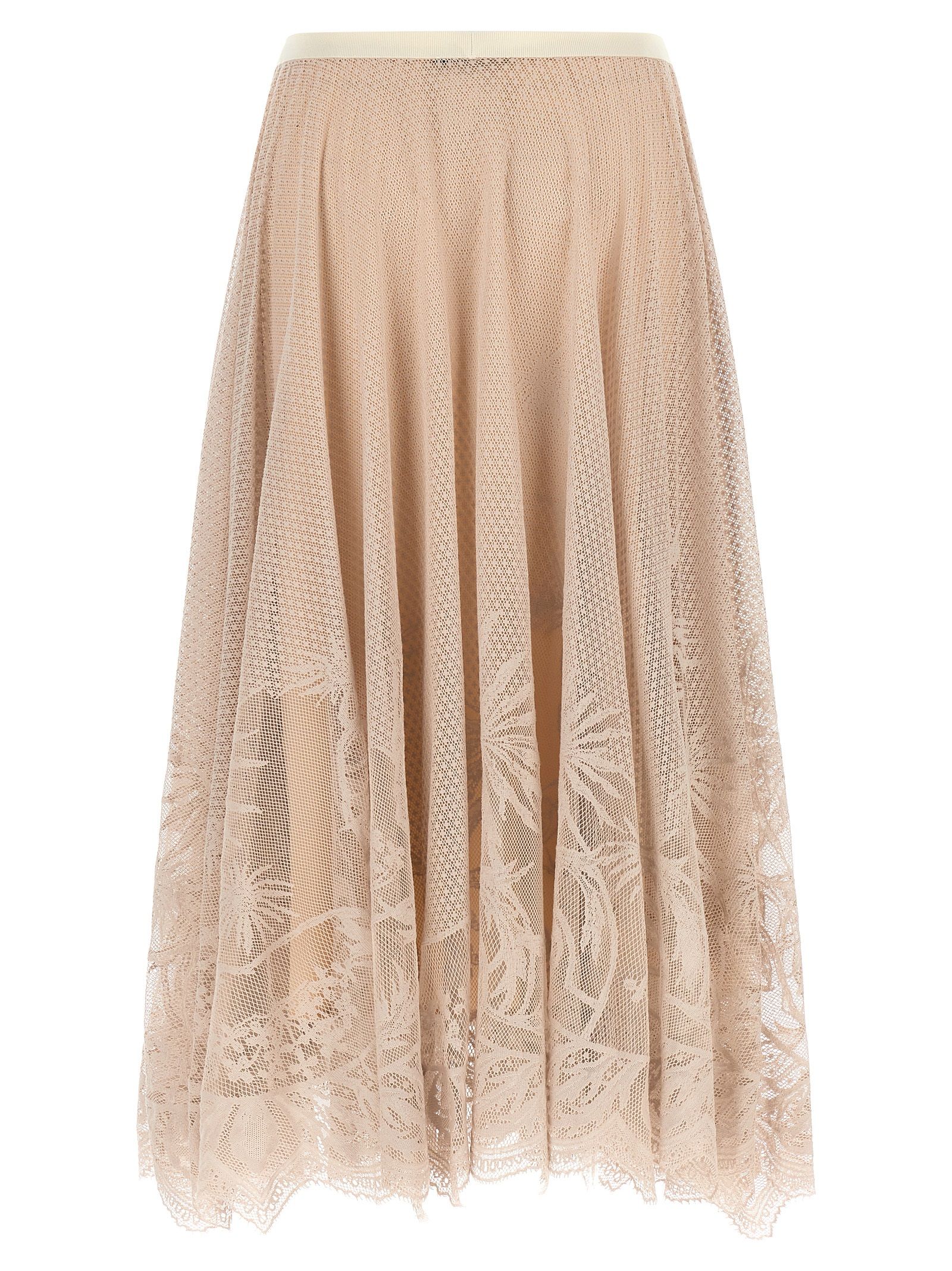 Cotton Midi Women's Skirt - Fabiana Filippi - Modalova