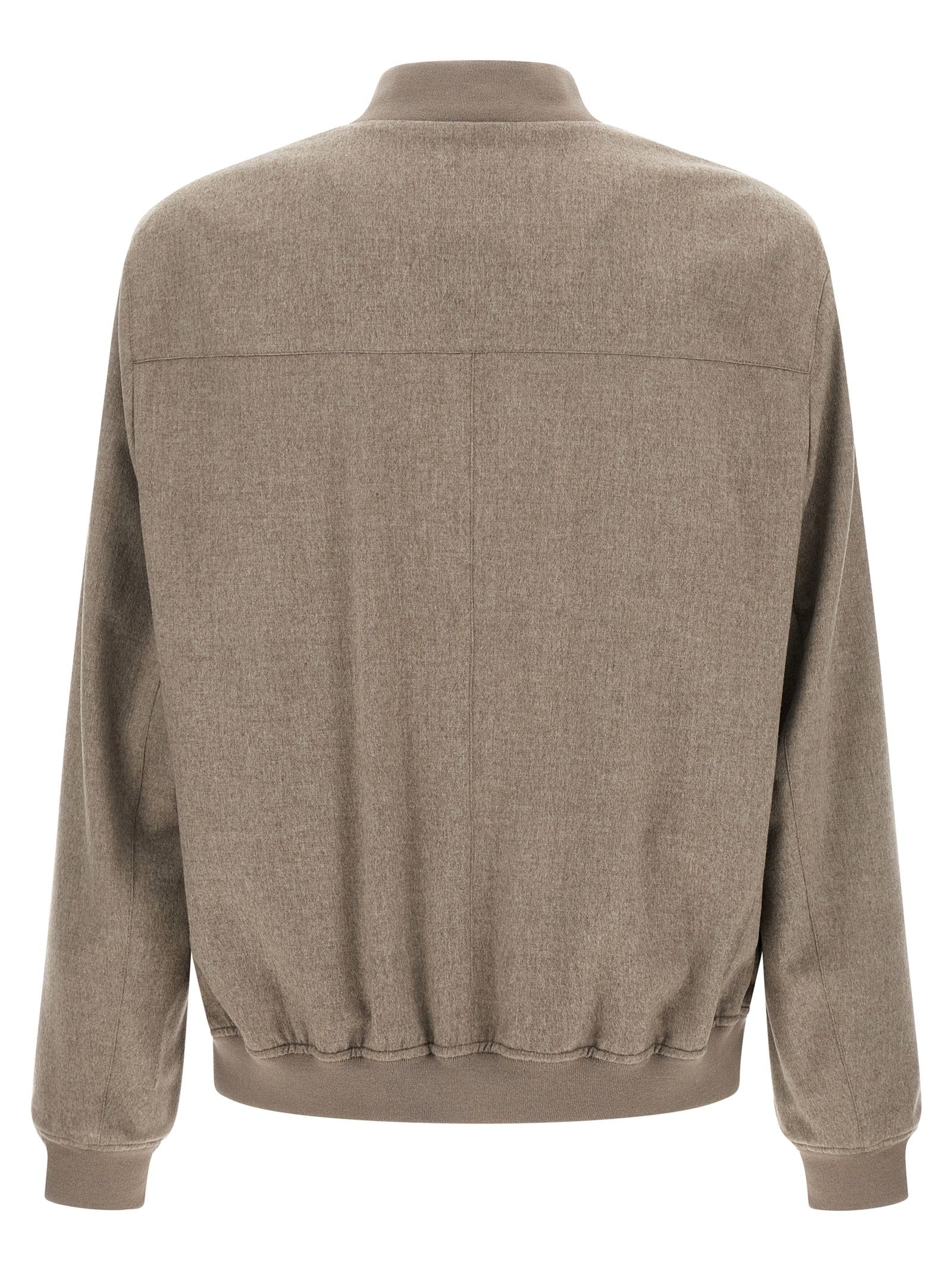 Cashmere Men's Bomber - Brunello Cucinelli - Modalova