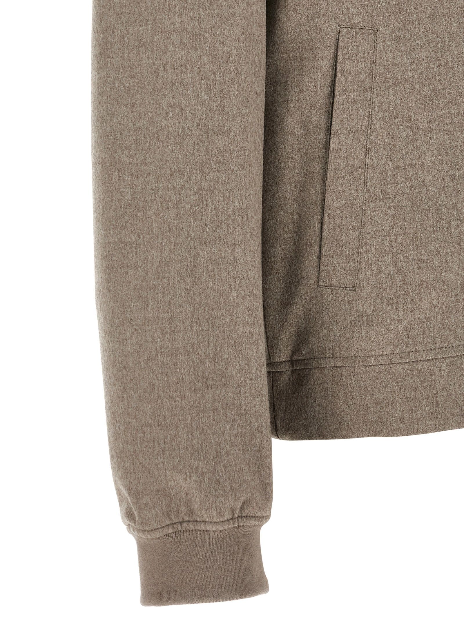Cashmere Men's Bomber - Brunello Cucinelli - Modalova