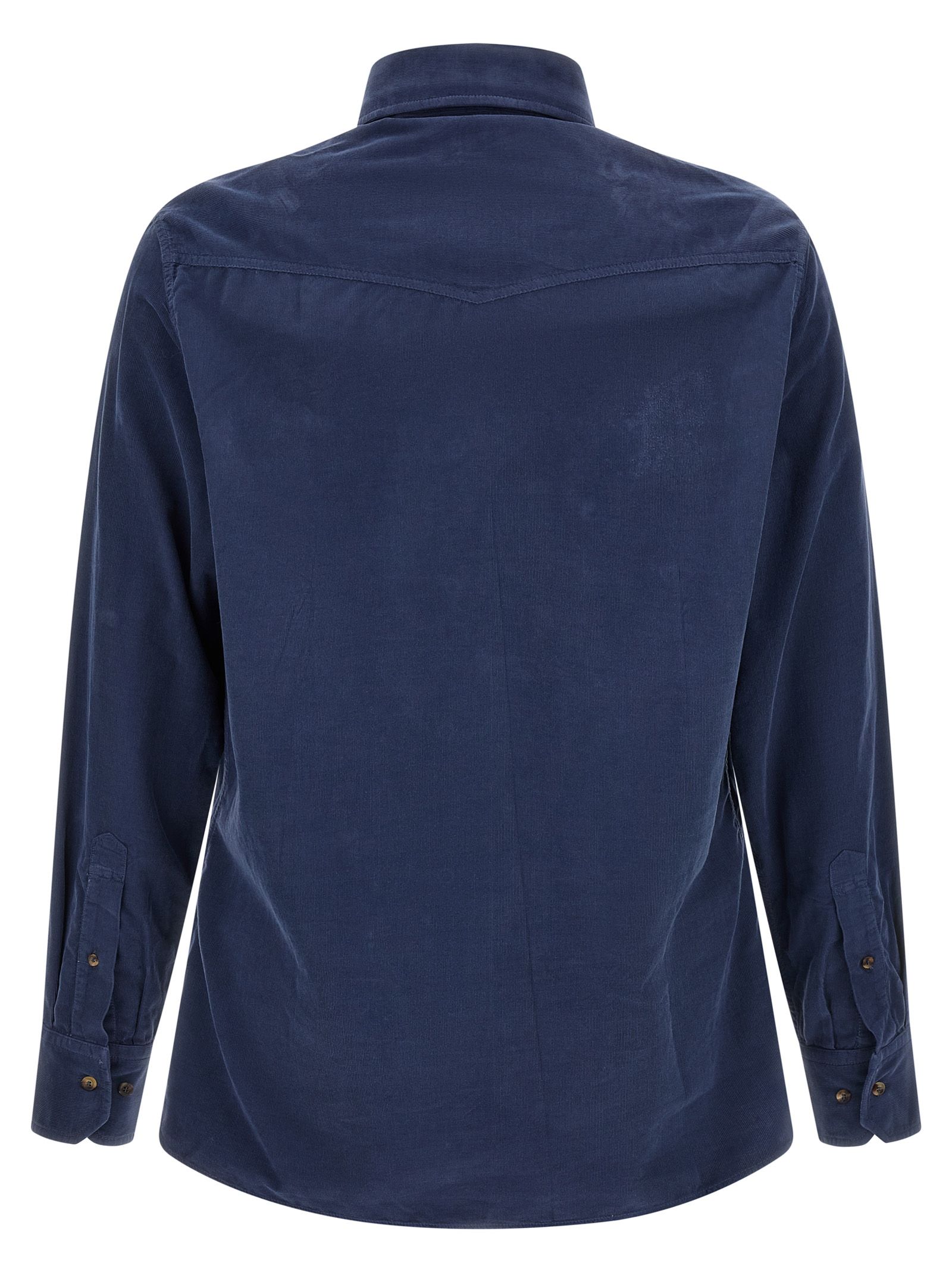 Cotton Men's Blouse - Brunello Cucinelli - Modalova