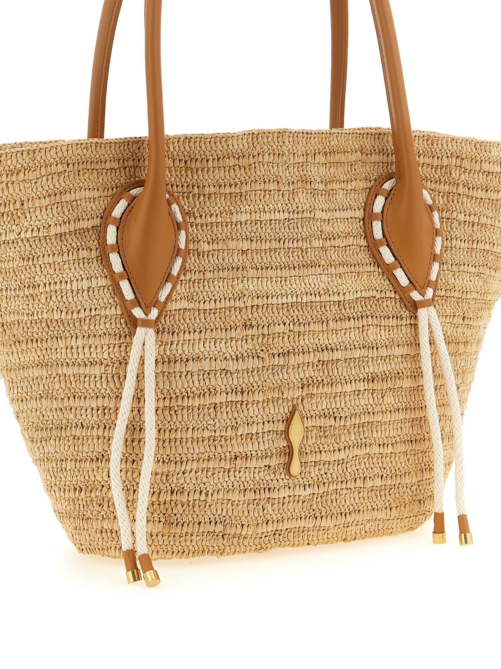 Raffia Tote Women's Bag - Christian Louboutin - Modalova