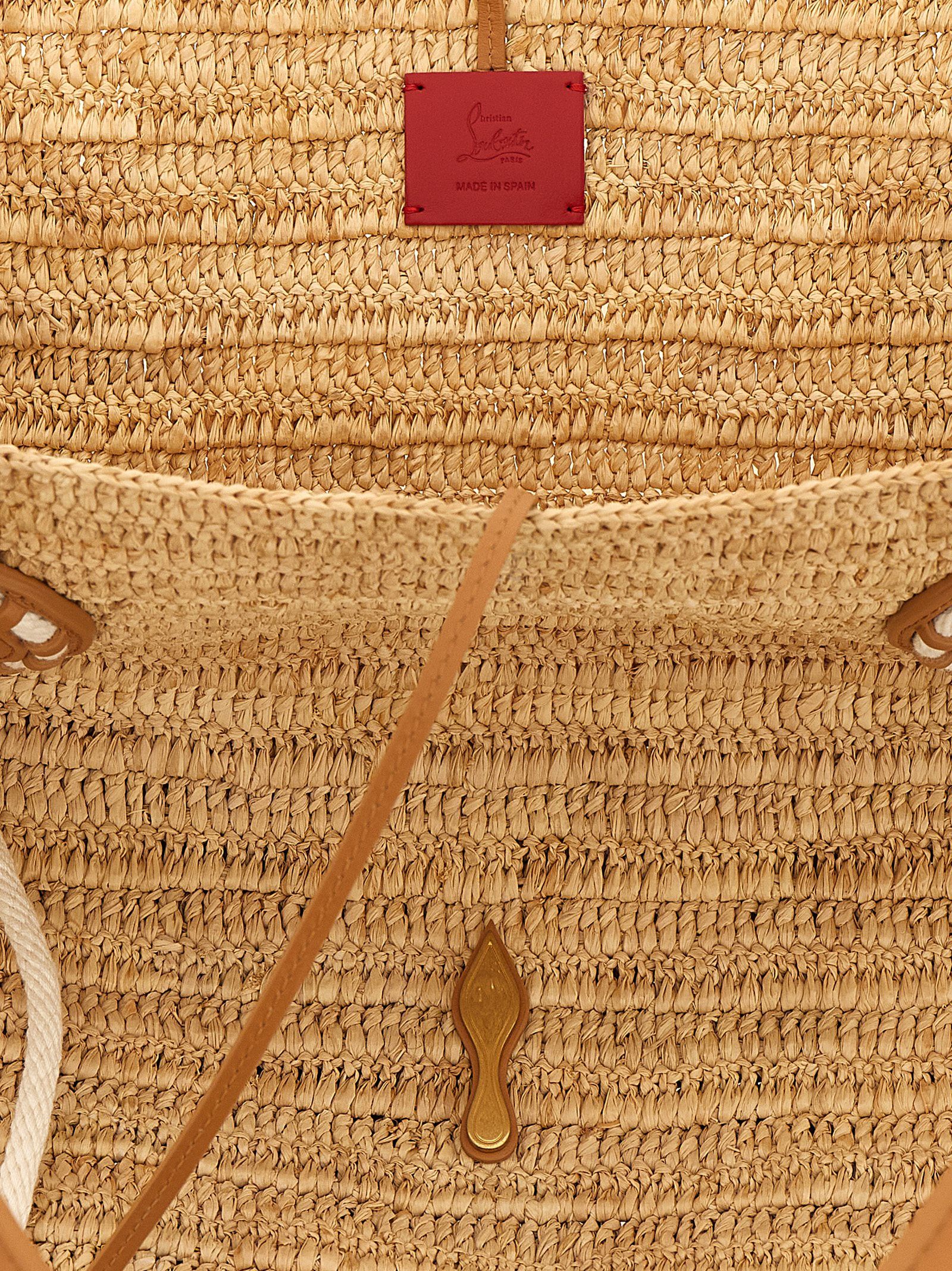 Raffia Tote Women's Bag - Christian Louboutin - Modalova