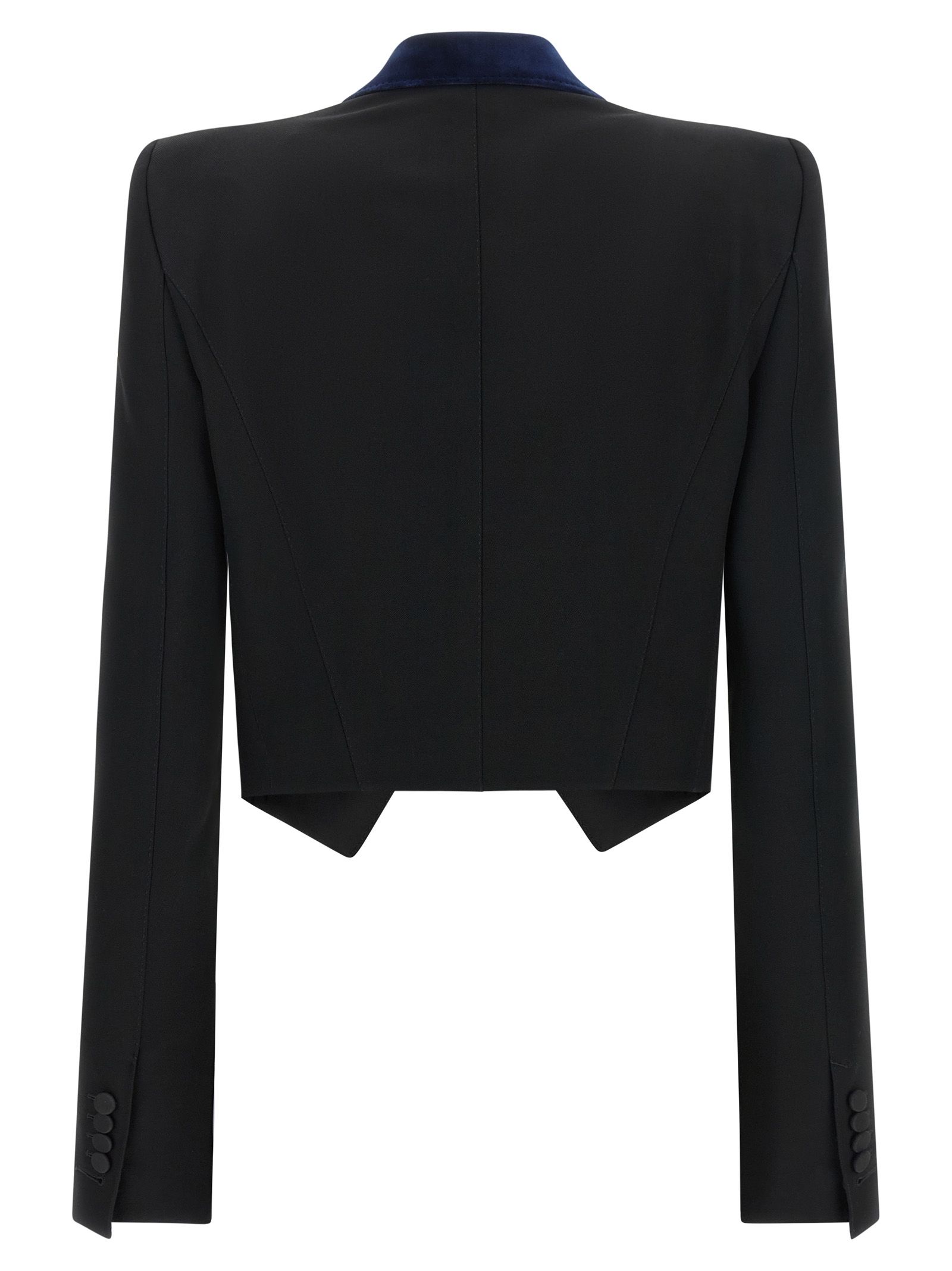 Tom Ford Black Wool Women's Blazer - Tom Ford - Modalova