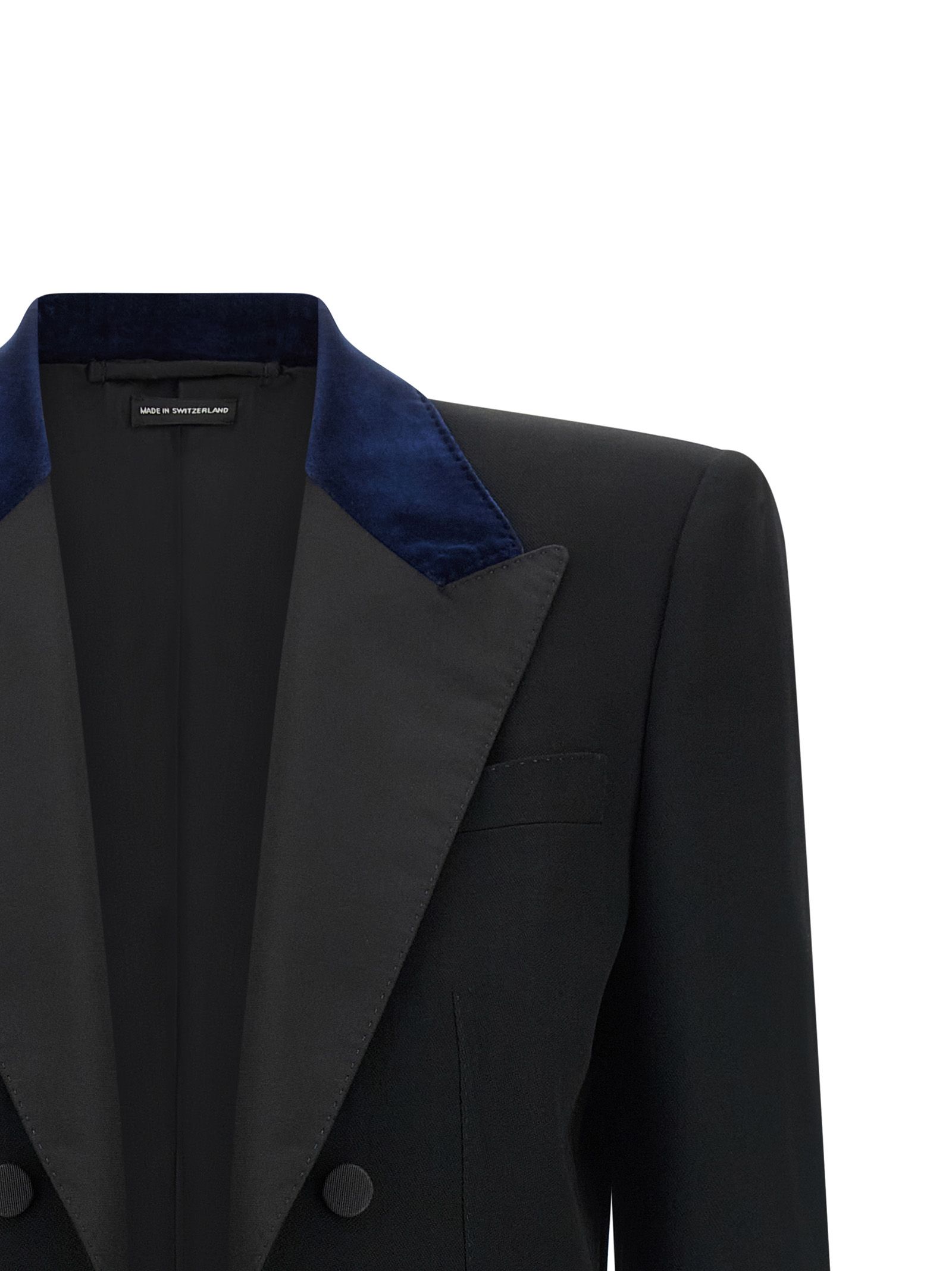 Tom Ford Black Wool Women's Blazer - Tom Ford - Modalova