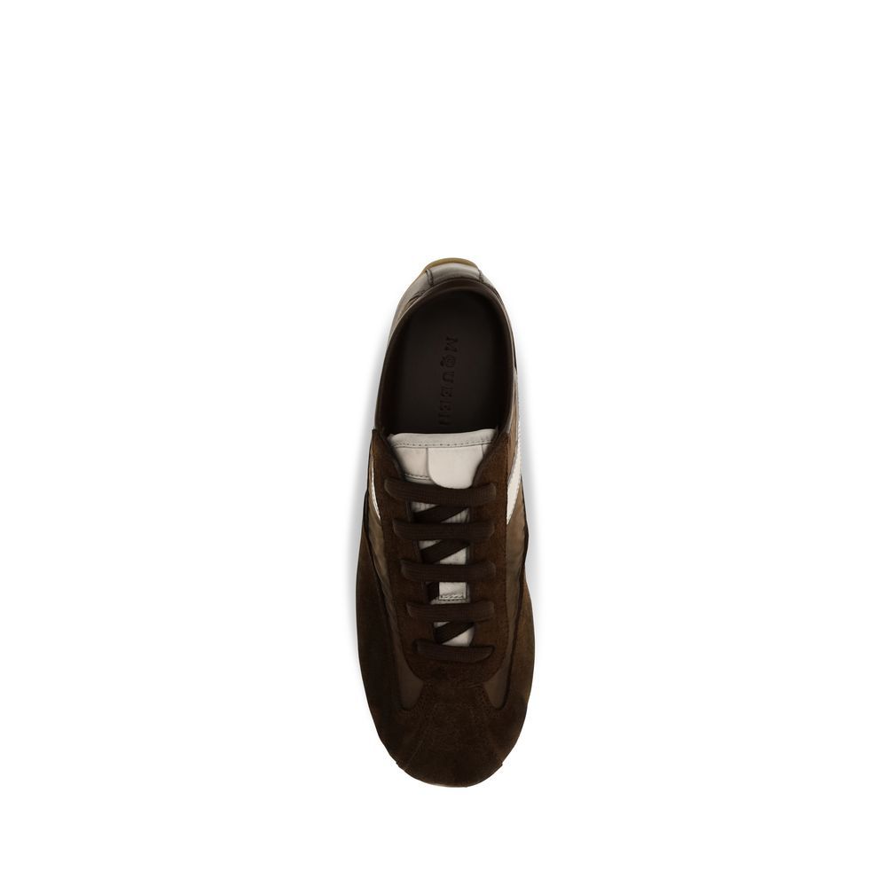 Suede Leather Athletic Women's Sneakers - Alexander McQueen - Modalova