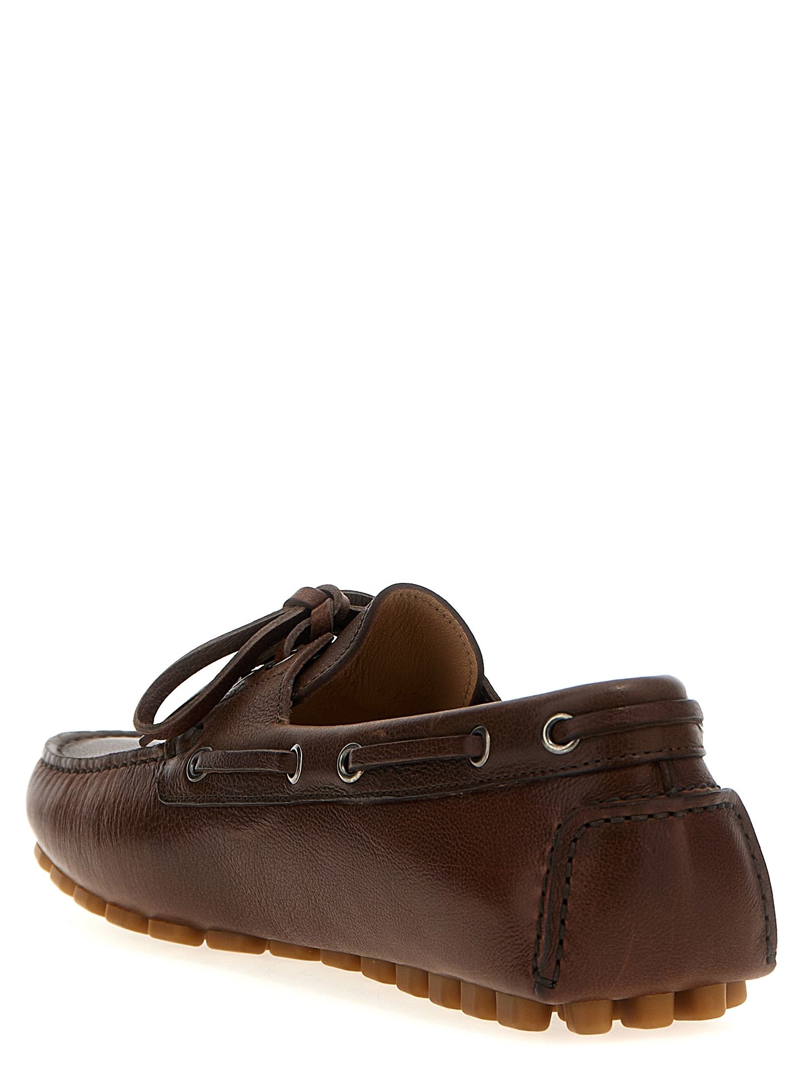 Buffalo Leather Slip-On Men's Loafers - Valentino Garavani - Modalova