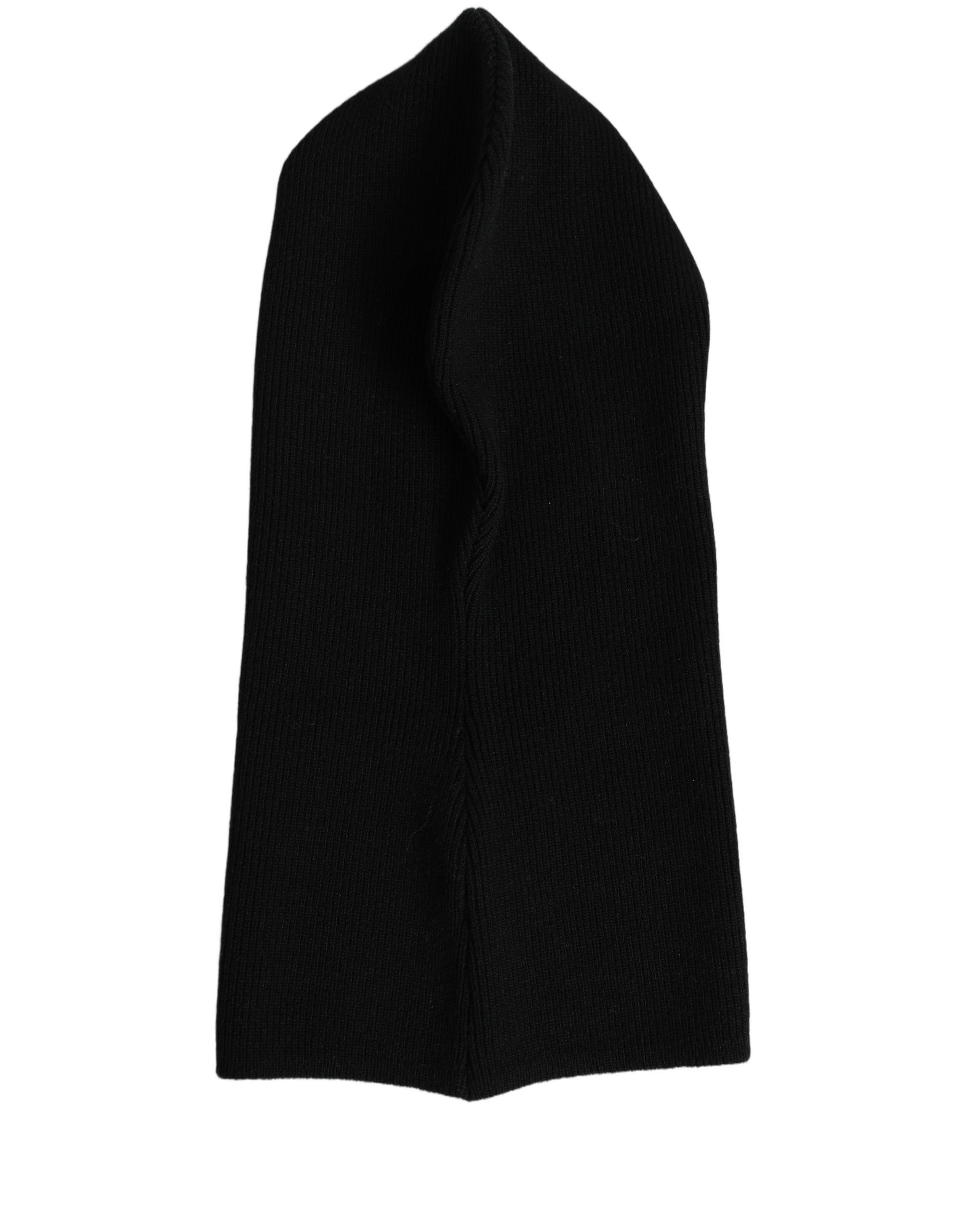 Men Wool Ribbed Knit Balaclava Wrap One Size Men's Hat - Dolce & Gabbana - Modalova