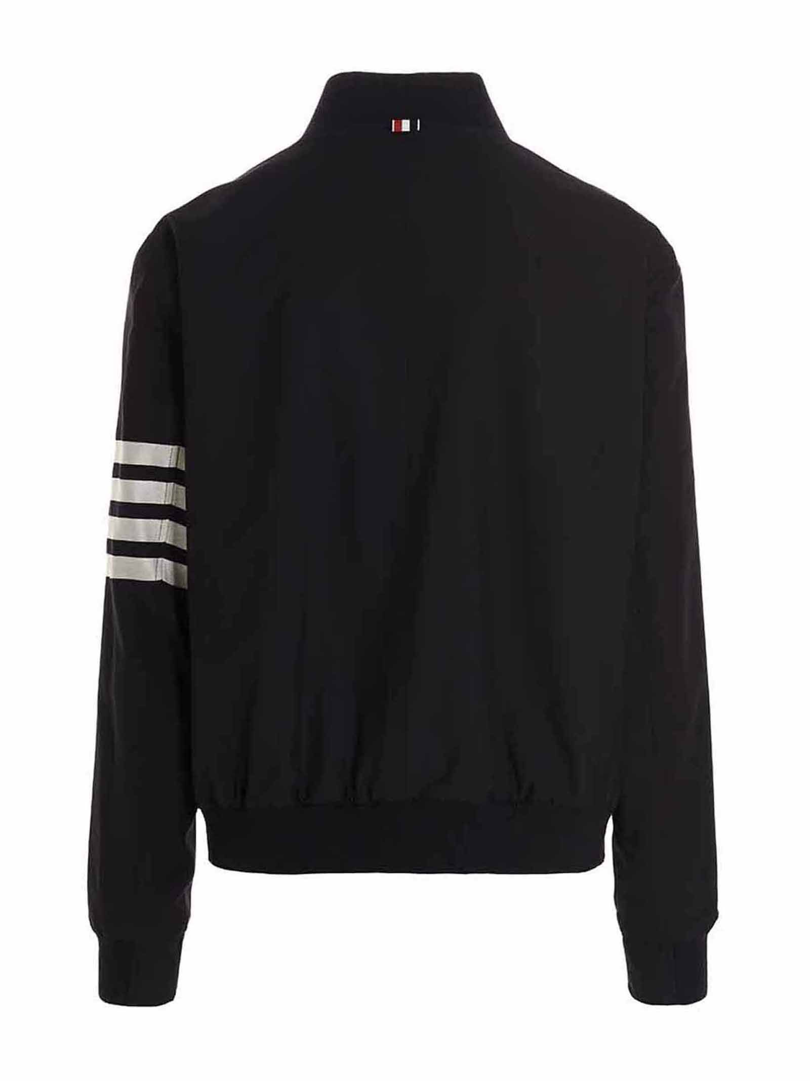 Thom Browne Blue Wool Men's Bomber - Thom Browne - Modalova
