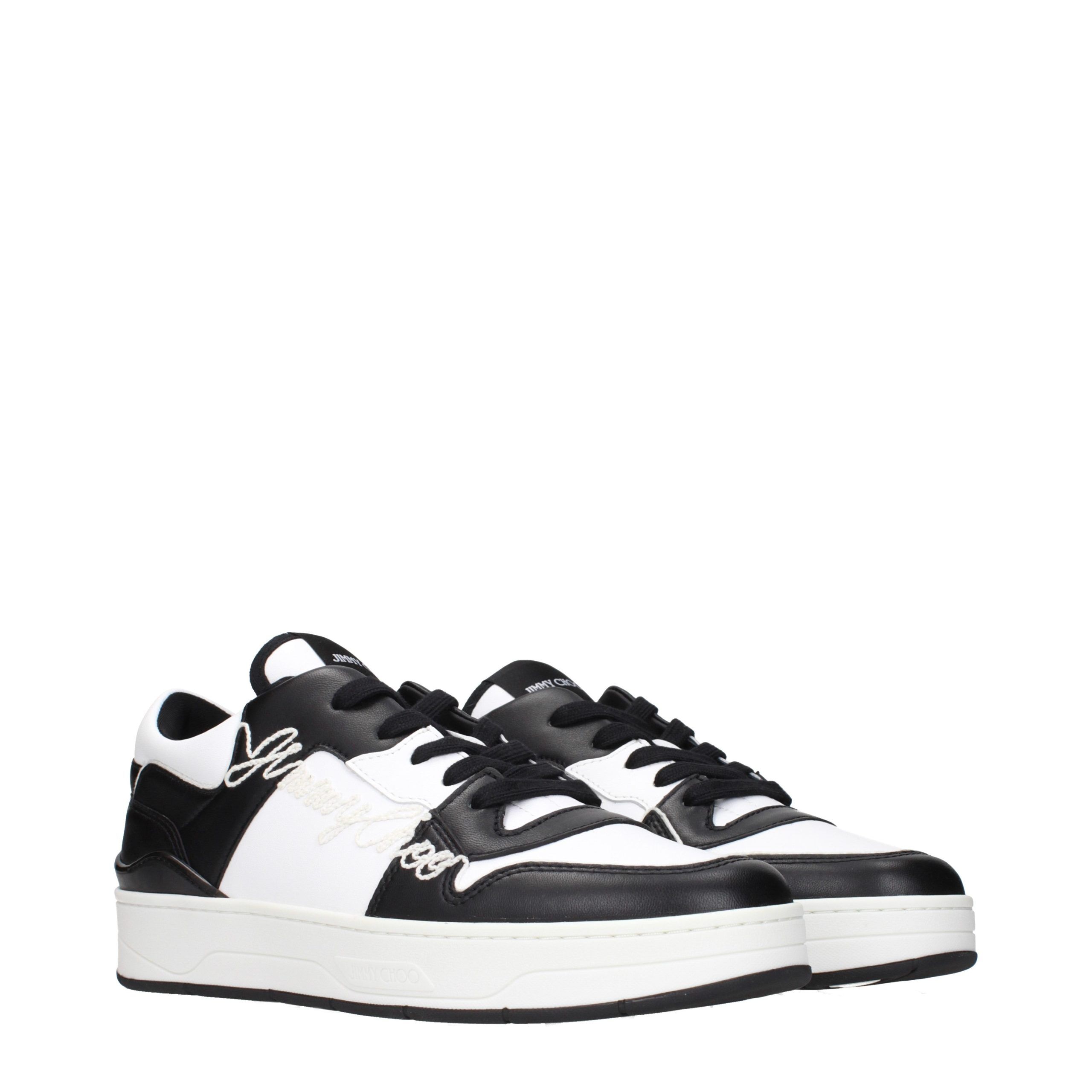 Leather Men's Sneakers - Jimmy Choo - Modalova