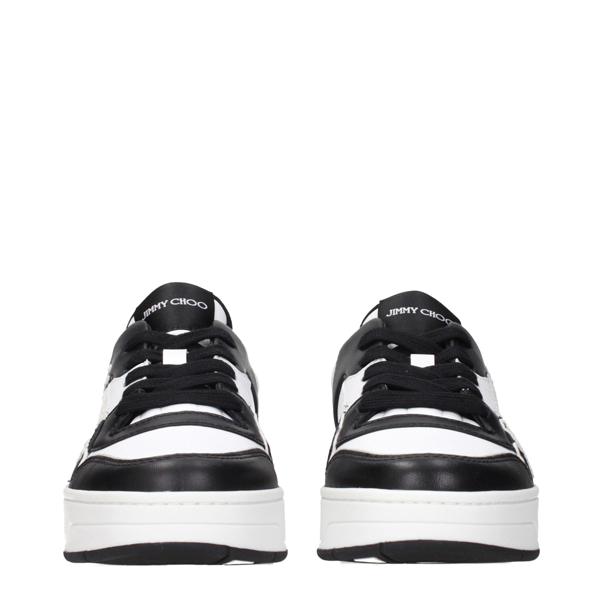 Leather Low Top Women's Sneakers - Jimmy Choo - Modalova