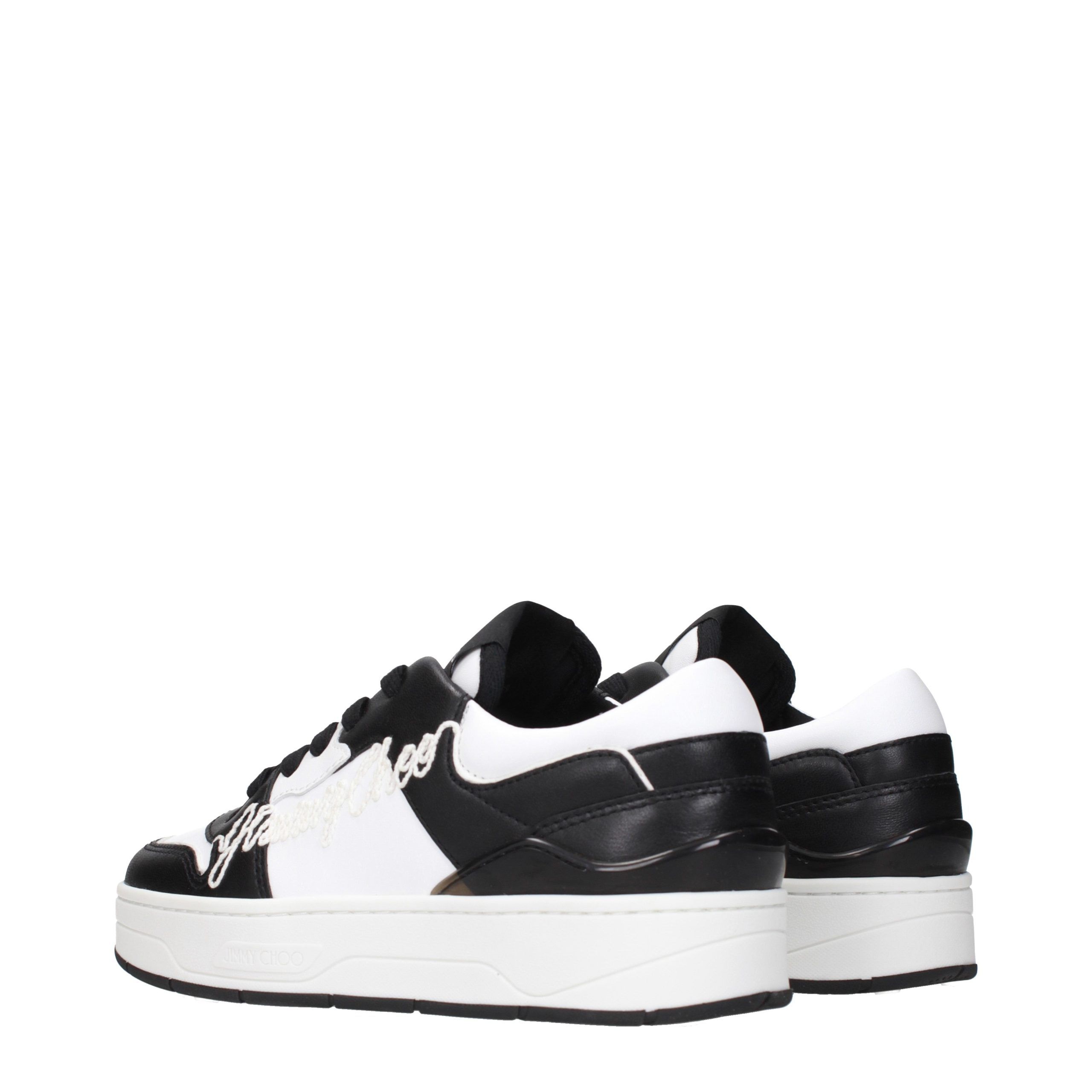 Leather Low Top Women's Sneakers - Jimmy Choo - Modalova