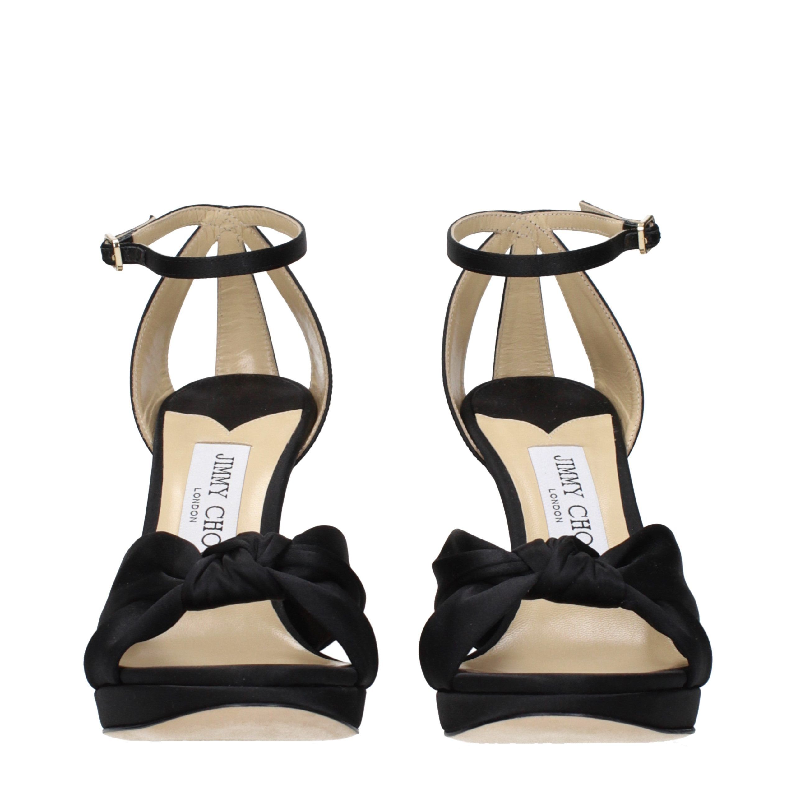 Satin Platform Women's Sandals - Jimmy Choo - Modalova