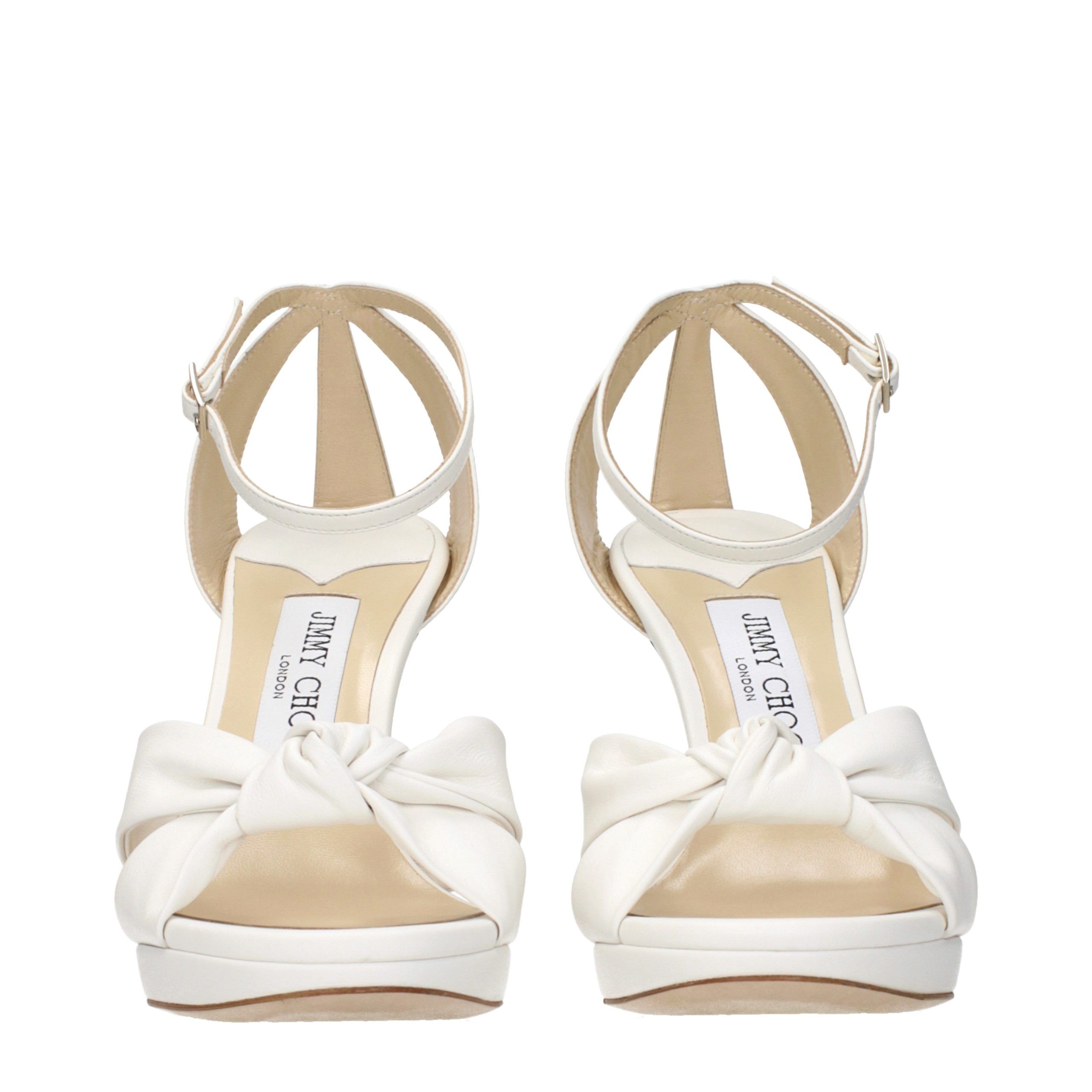 Leather Platform Women's Sandals - Jimmy Choo - Modalova