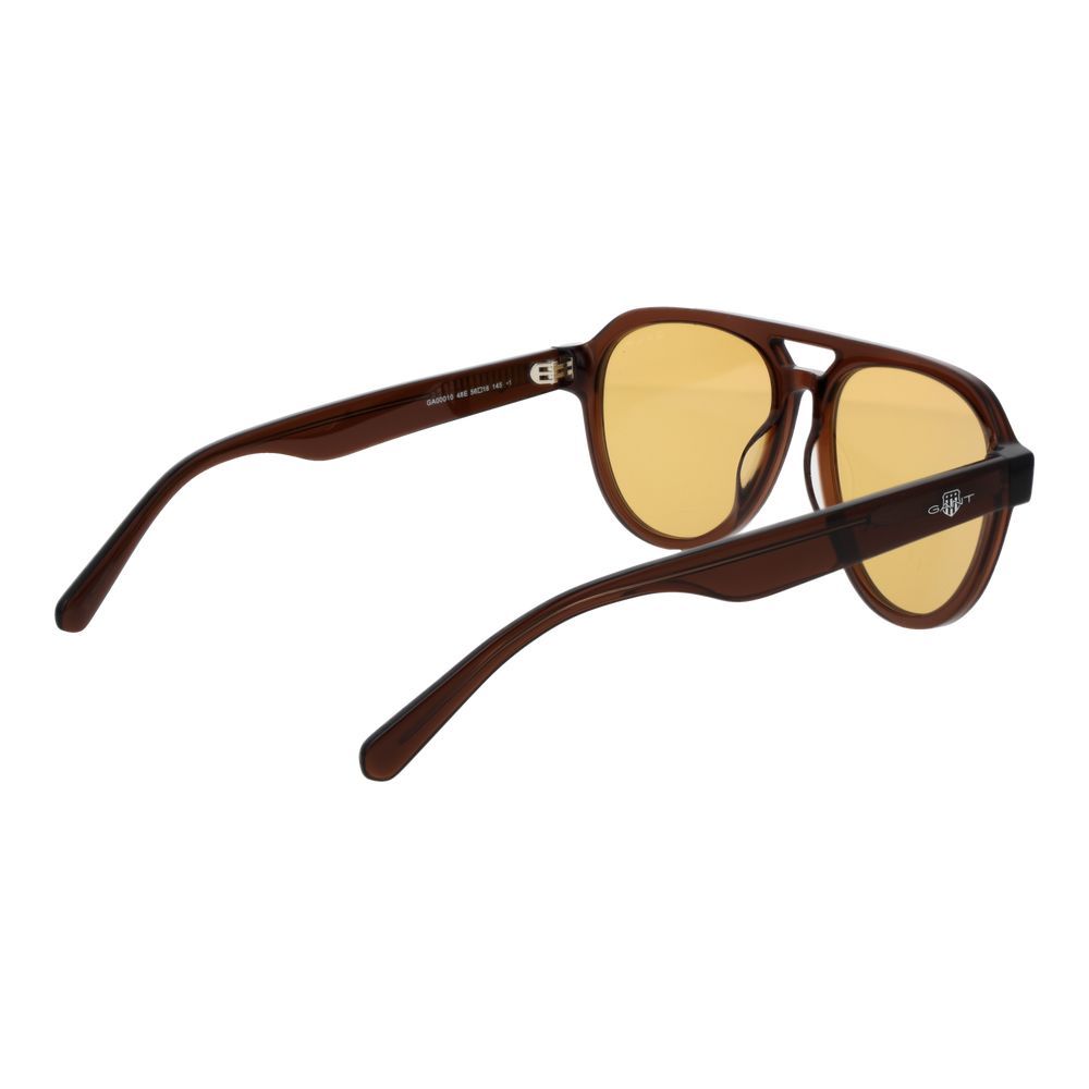 Gant Brown Acetate Men's Sunglasses - Gant - Modalova