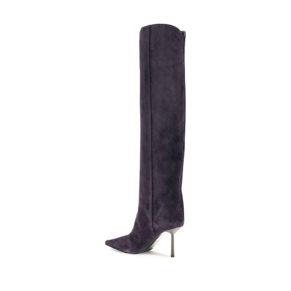 Calf Leather Bos Taurus Over The Women's Knee - LE SILLA - Modalova