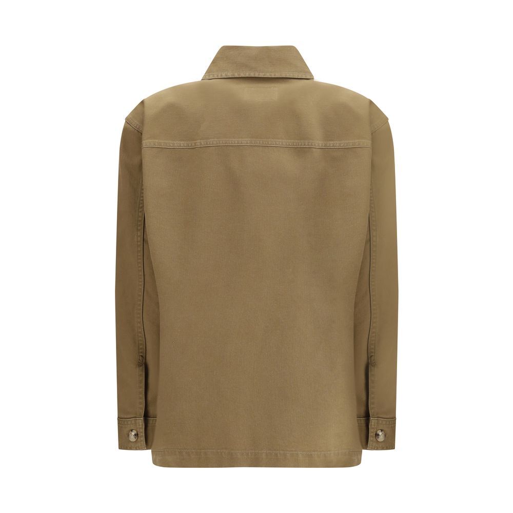 Cotton Denim Women's Jacket - Saint Laurent - Modalova