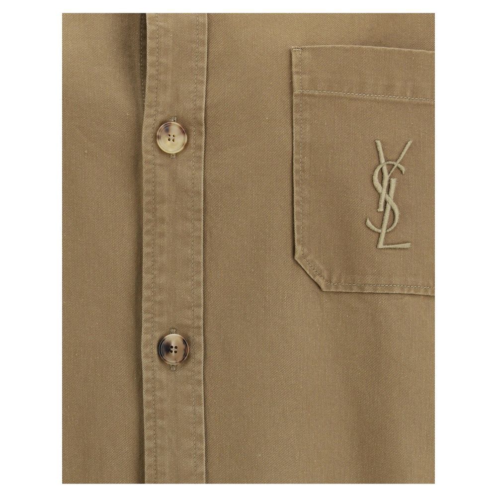 Cotton Denim Women's Jacket - Saint Laurent - Modalova