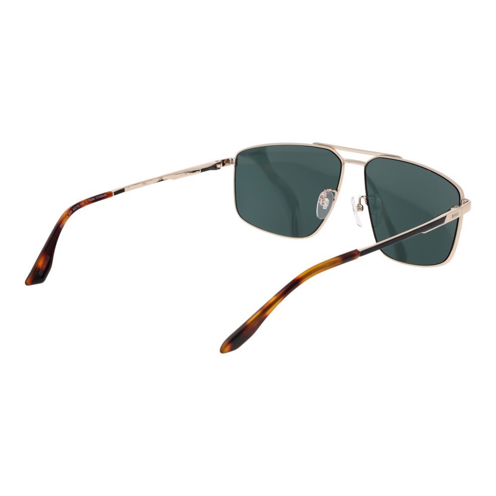 BMW Gold Titanium Men's Sunglasses - BMW - Modalova