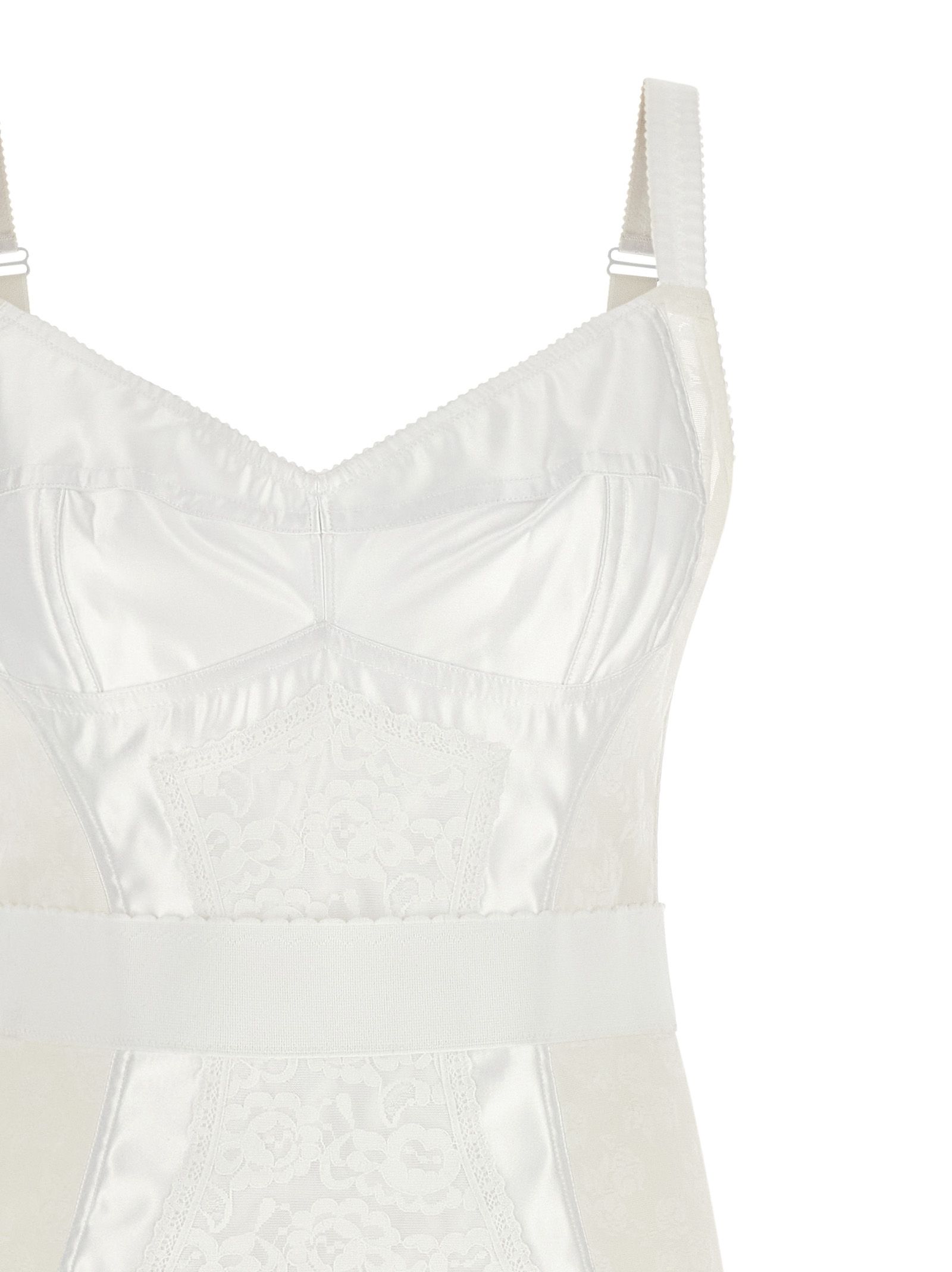 Polyamide Midi Women's Dress - Dolce & Gabbana - Modalova