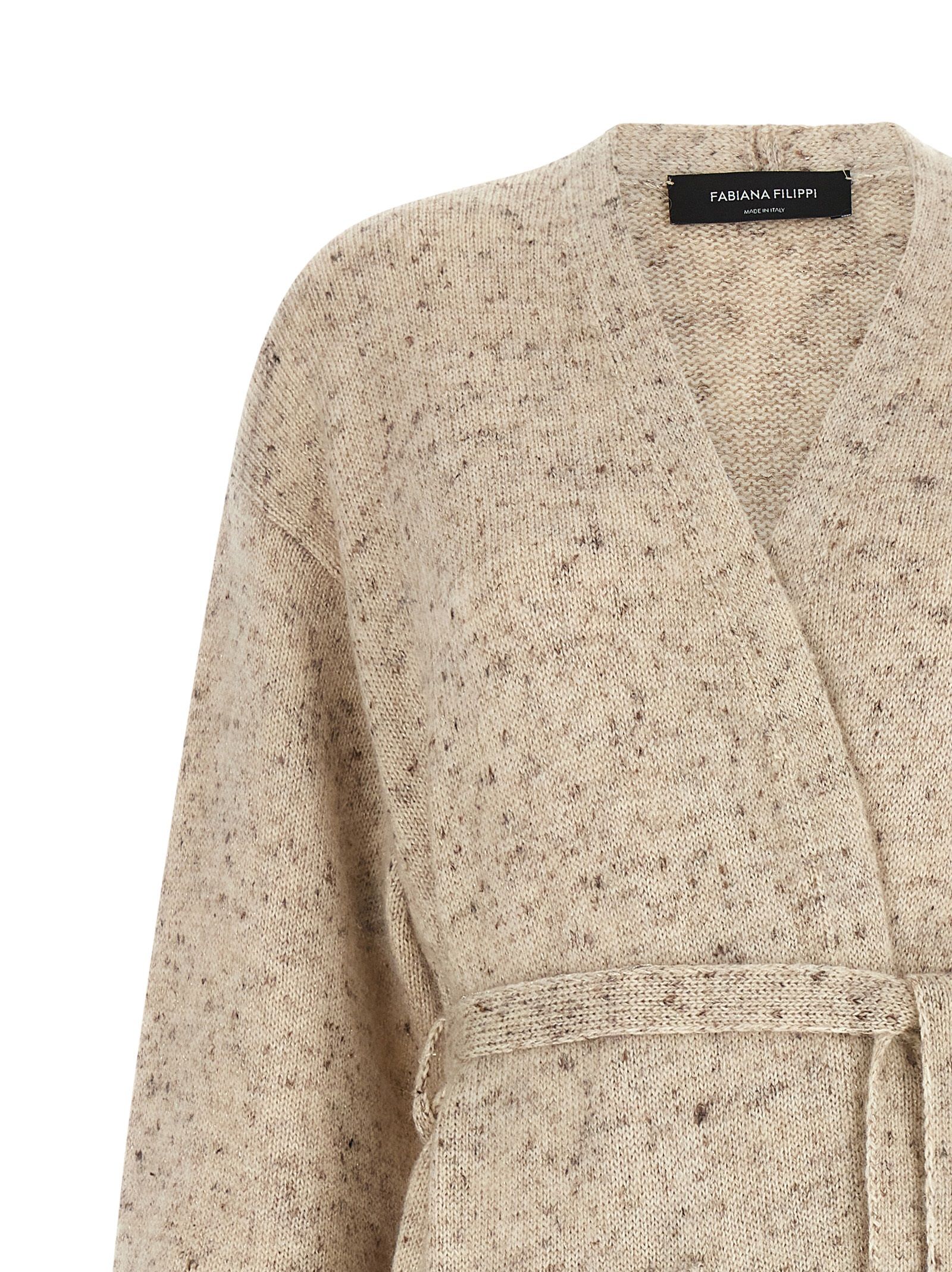 Wool Women's Cardigan - Fabiana Filippi - Modalova