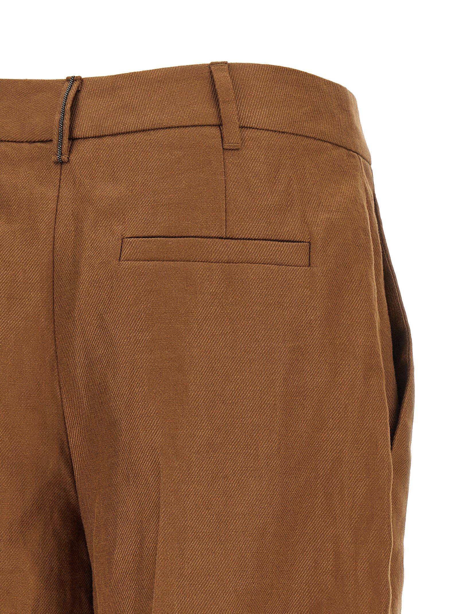 Linen Bermuda Women's Shorts - Brunello Cucinelli - Modalova