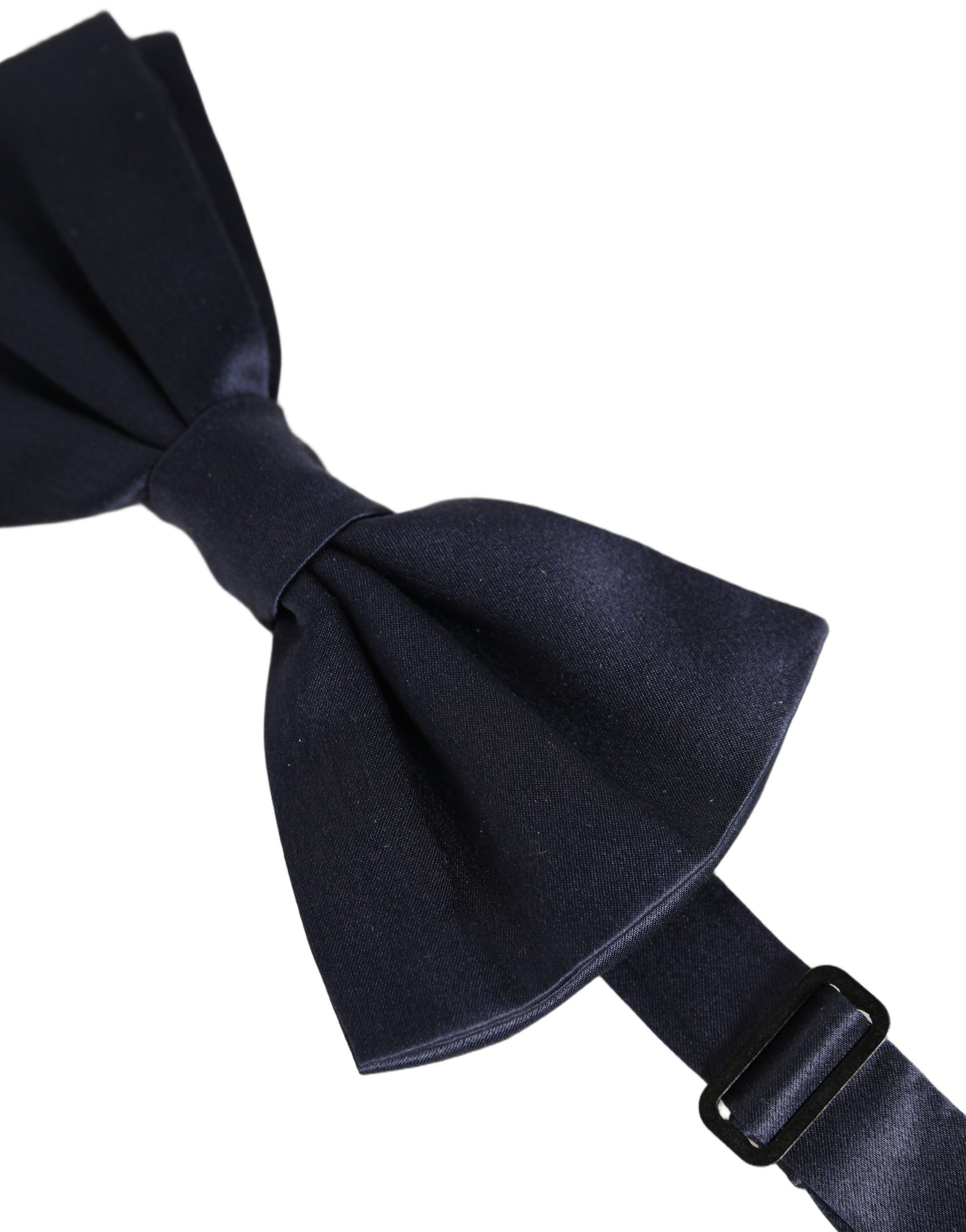 Dark 100% Silk Adjustable Neck Papillon Bow Men's Tie - Dolce & Gabbana - Modalova