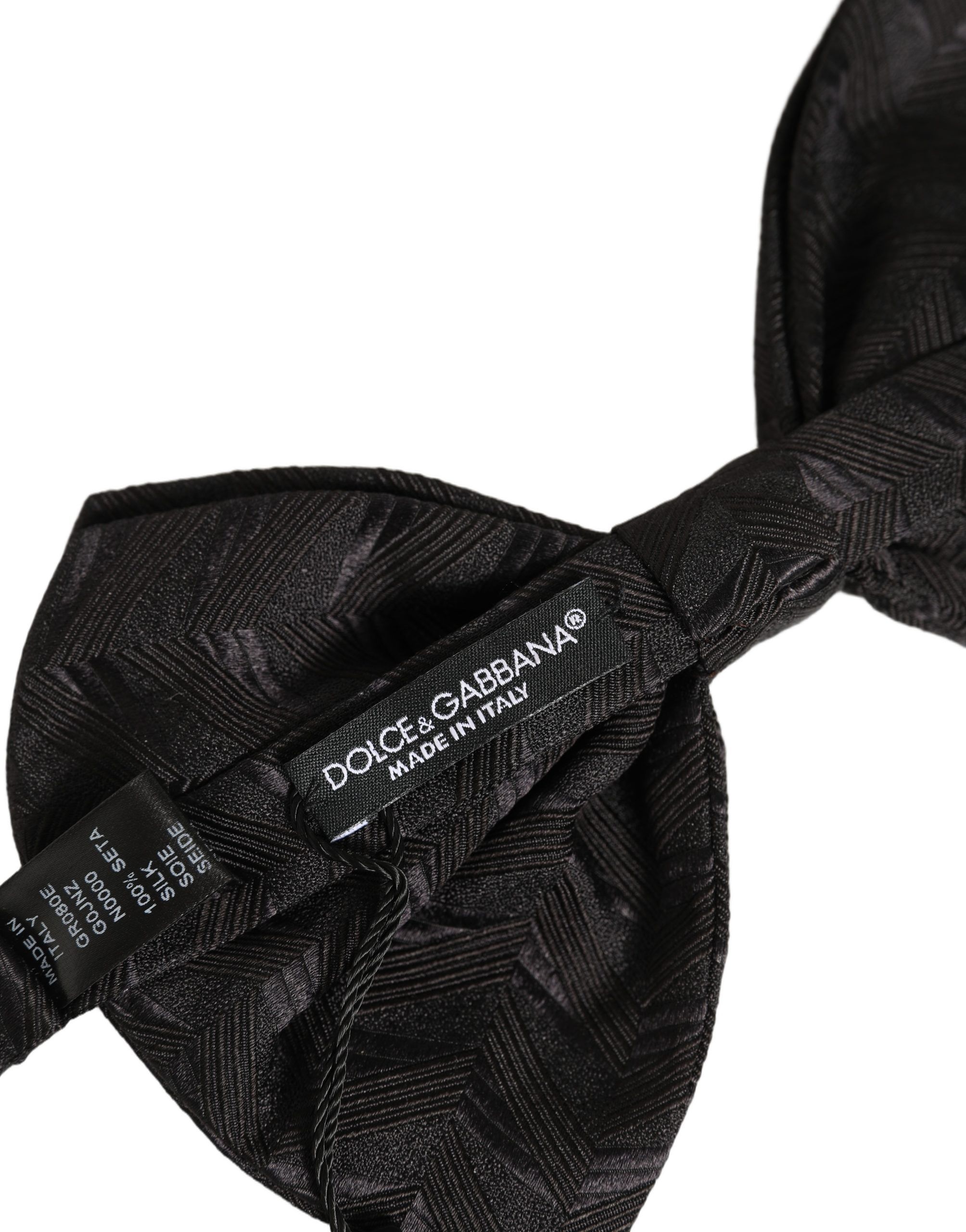 Men Patterned Adjustable Neck Papillon Bow Men's Tie - Dolce & Gabbana - Modalova