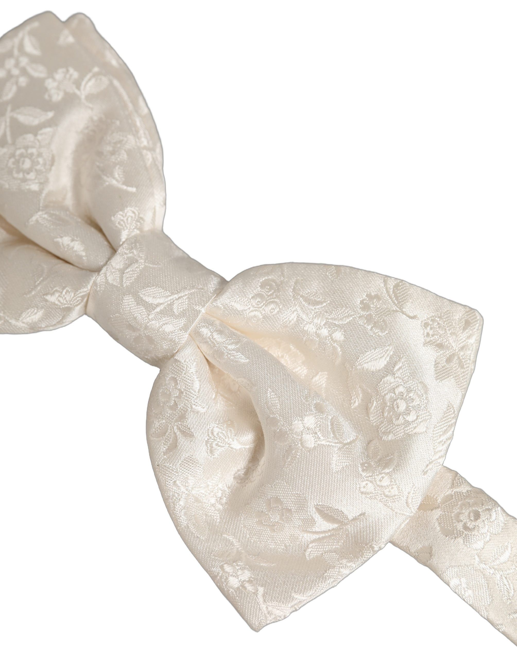 Men Floral Silk Adjustable Neck Papillon Bow Men's Tie (Pre-Owned) - Dolce & Gabbana - Modalova