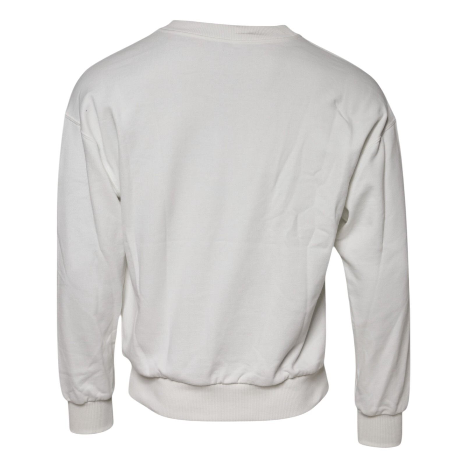 Embossed Logo Cotton Crew Neck Men's Sweater (Pre-Owned) - Dolce & Gabbana - Modalova