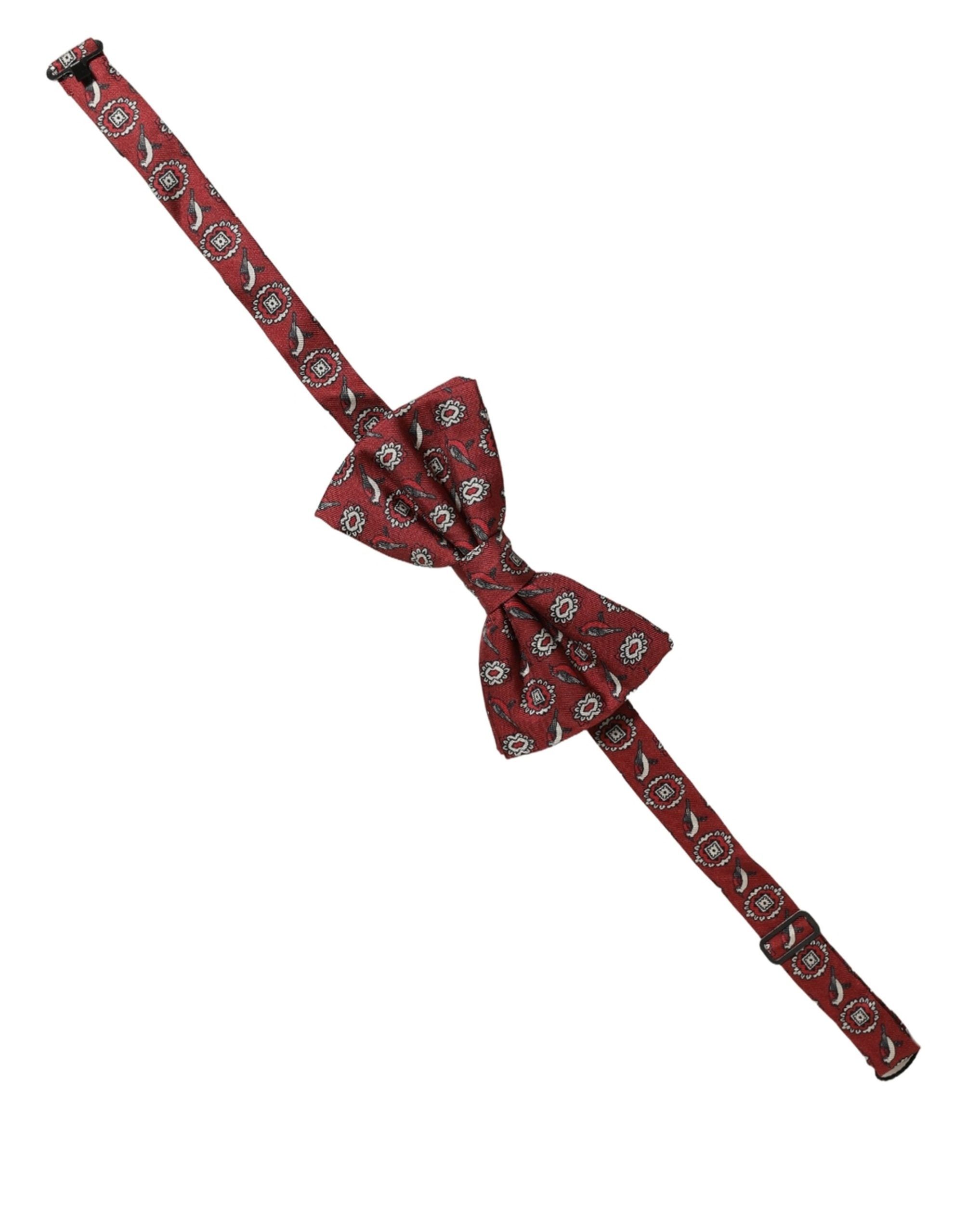 Men Floral Adjustable Neck Papillon Bow Men's Tie - Dolce & Gabbana - Modalova