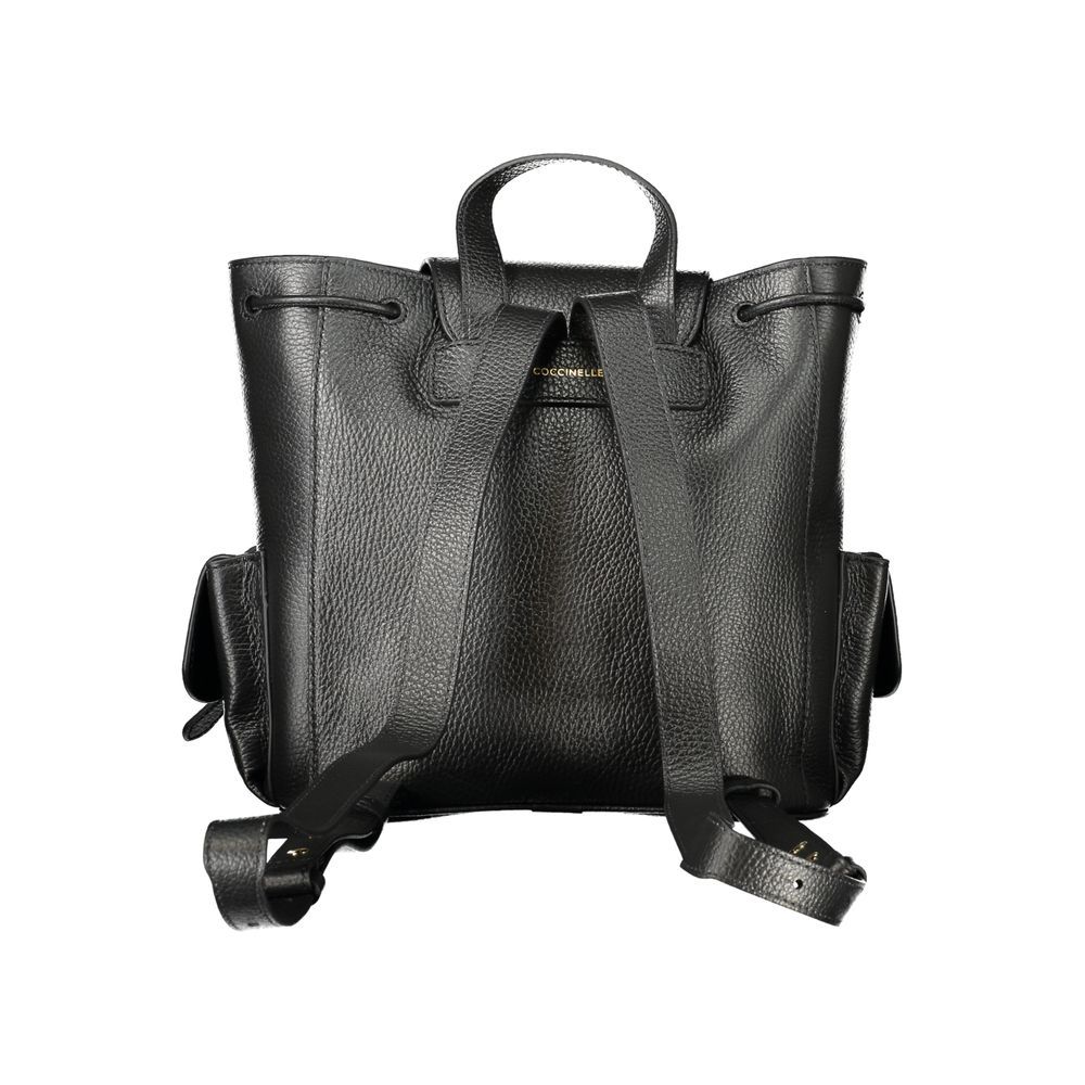 Nero Leather Women's Women's Backpack - Coccinelle - Modalova