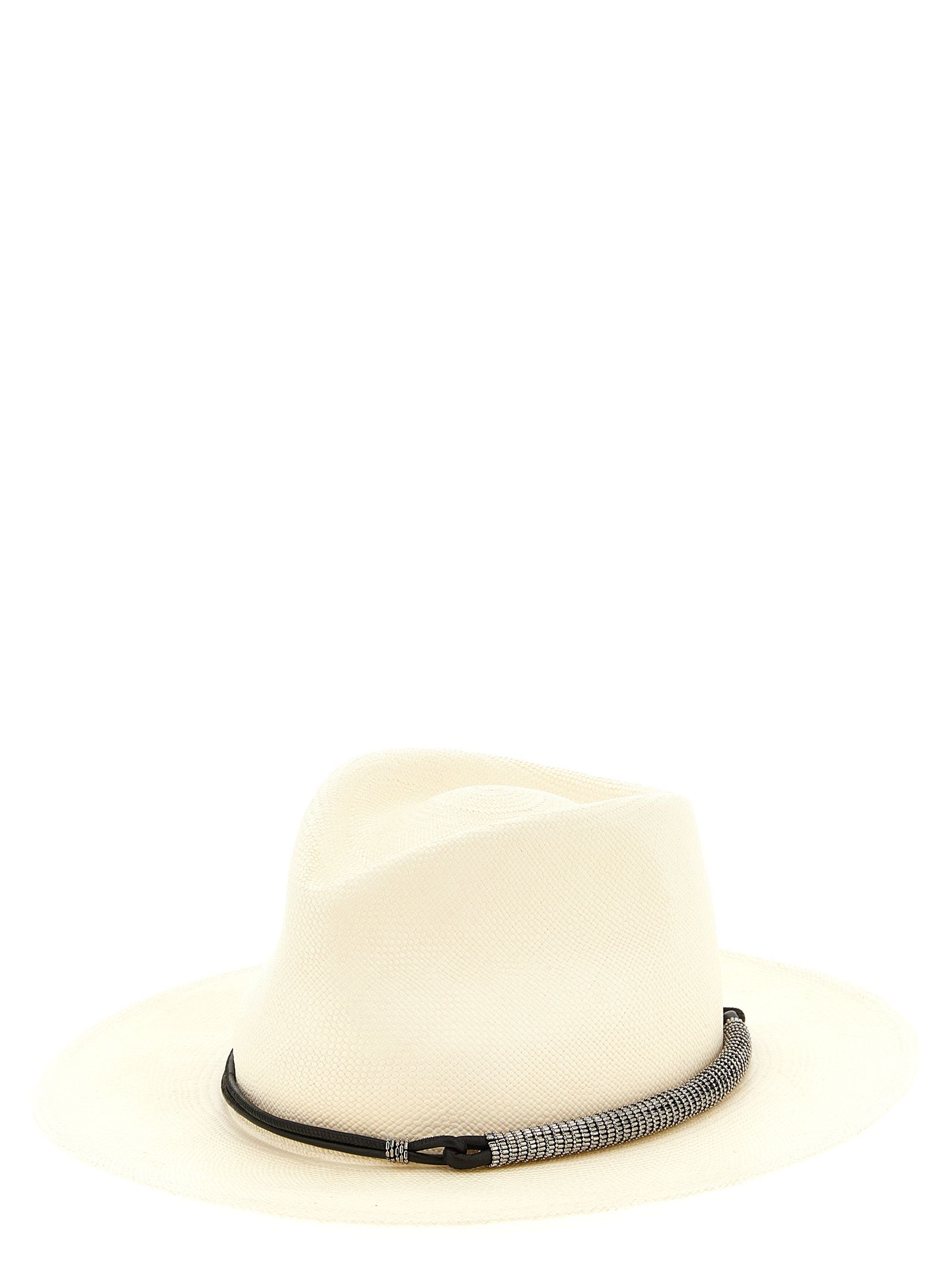 Polyamide Women's Fedora - Brunello Cucinelli - Modalova