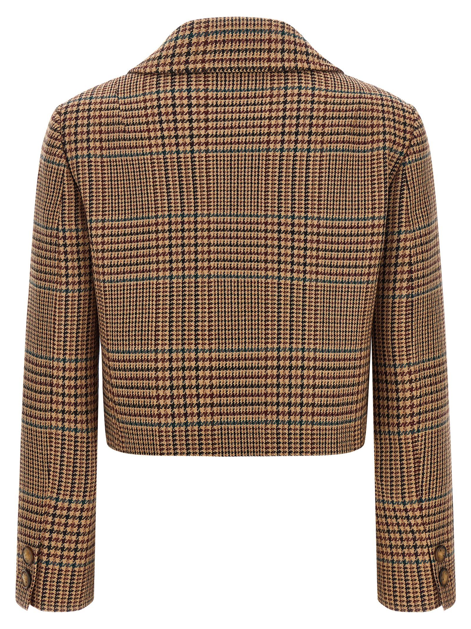 Etro Brown Wool Women's Blazer - Etro - Modalova