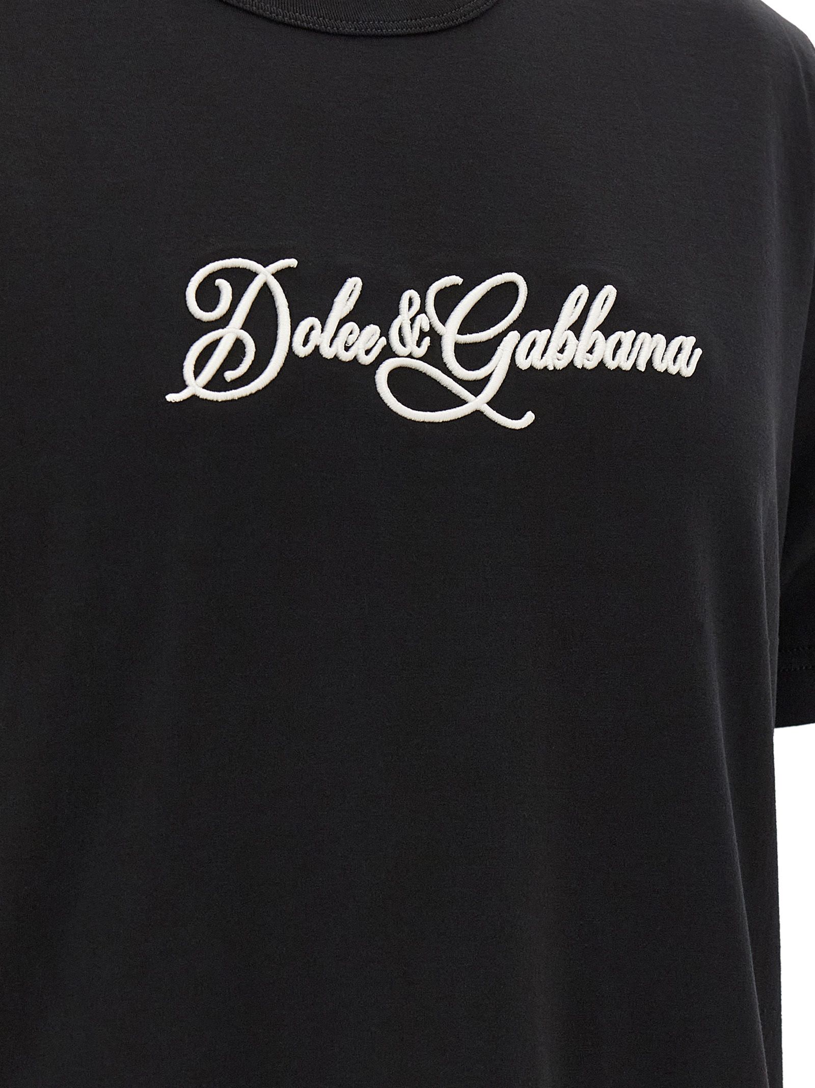Cotton Men's T-Shirt - Dolce & Gabbana - Modalova
