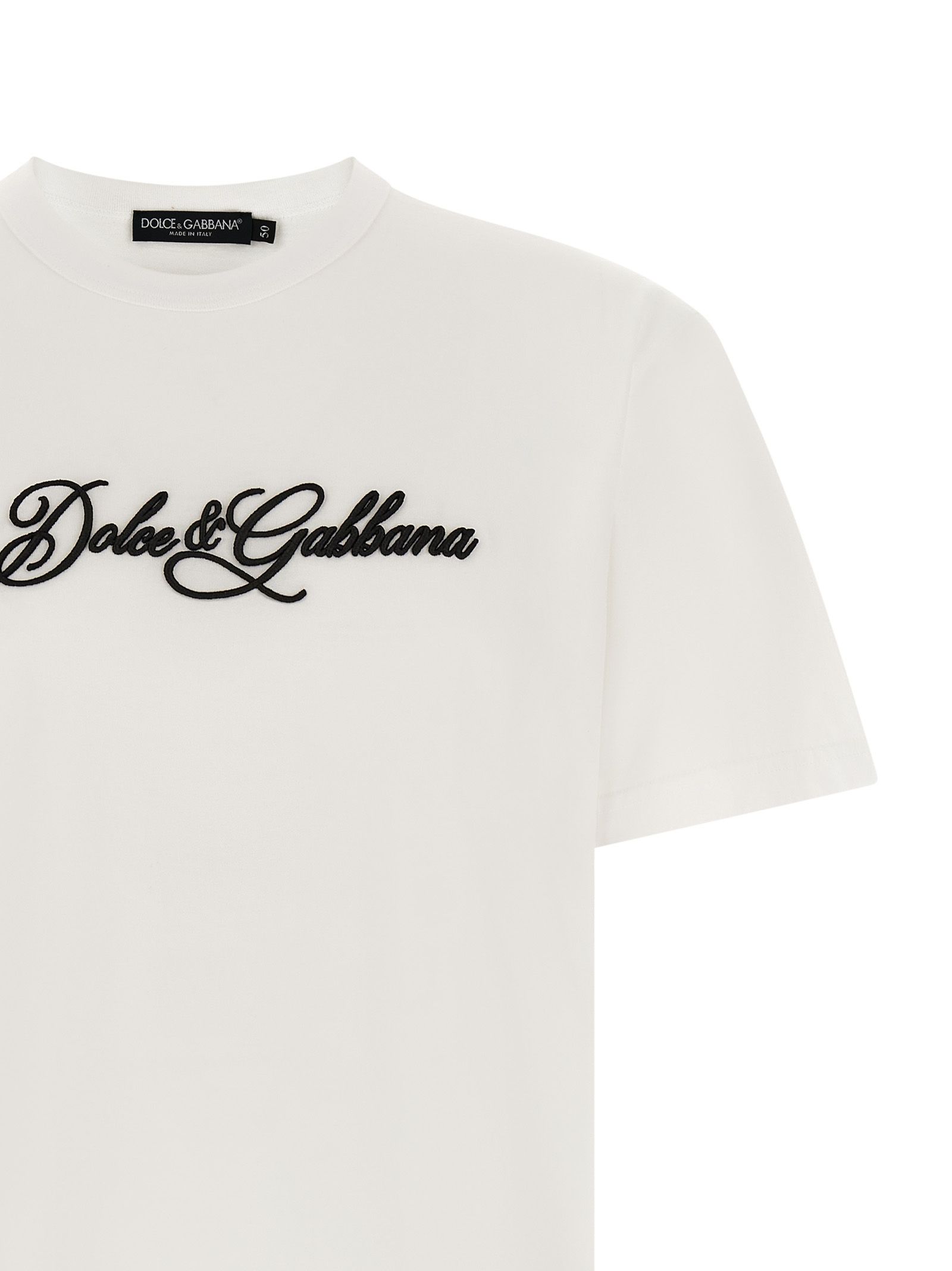 Cotton Men's T-Shirt - Dolce & Gabbana - Modalova