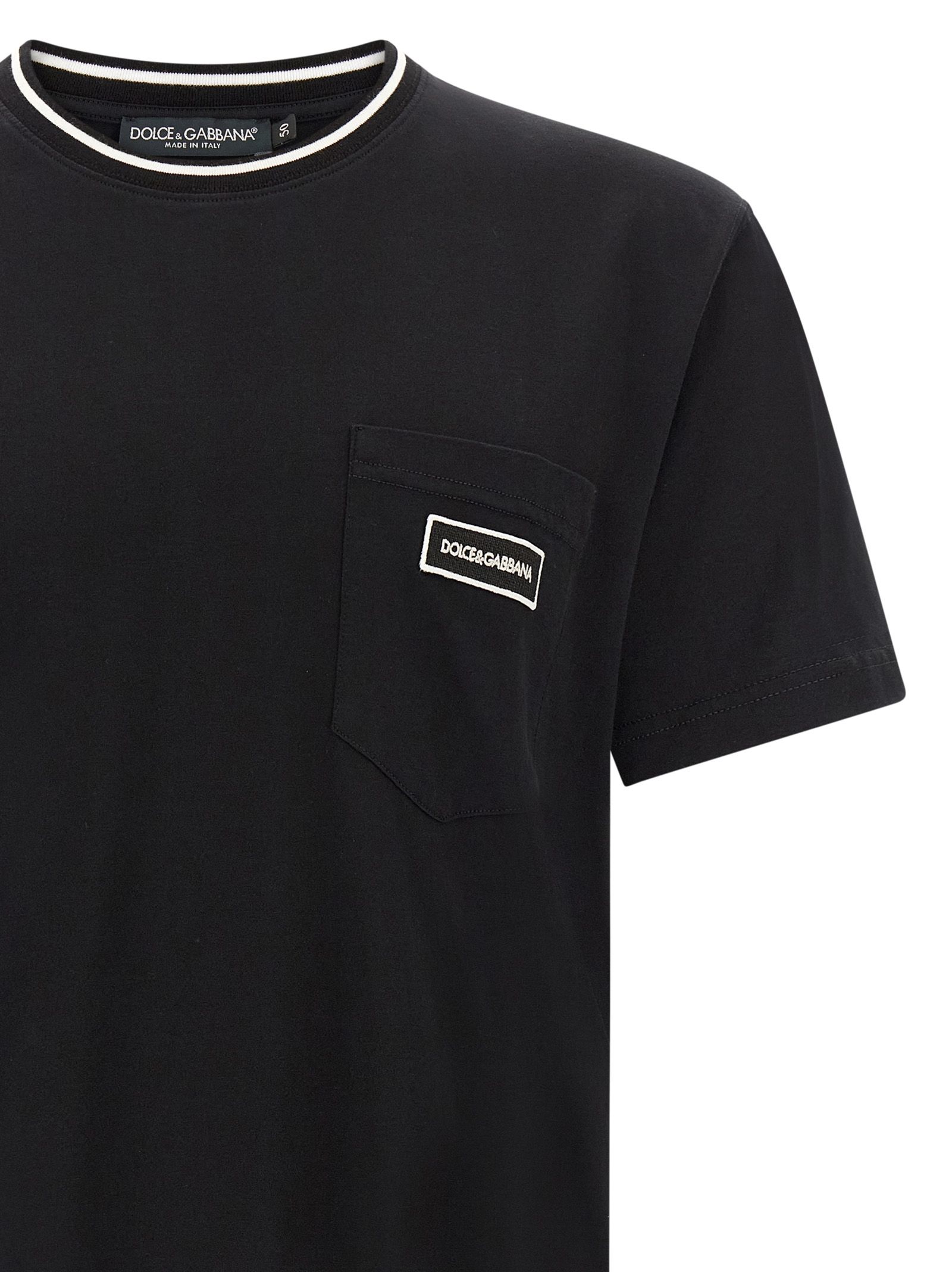 Cotton Men's T-Shirt - Dolce & Gabbana - Modalova