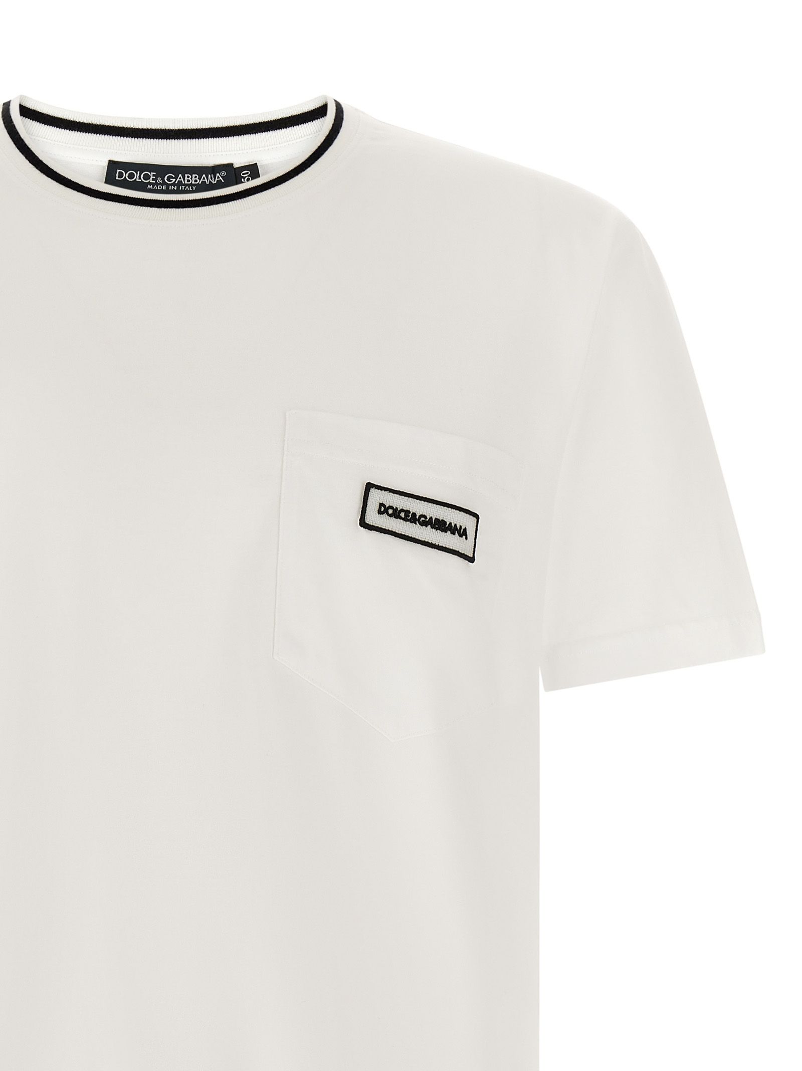 Cotton Men's T-Shirt - Dolce & Gabbana - Modalova