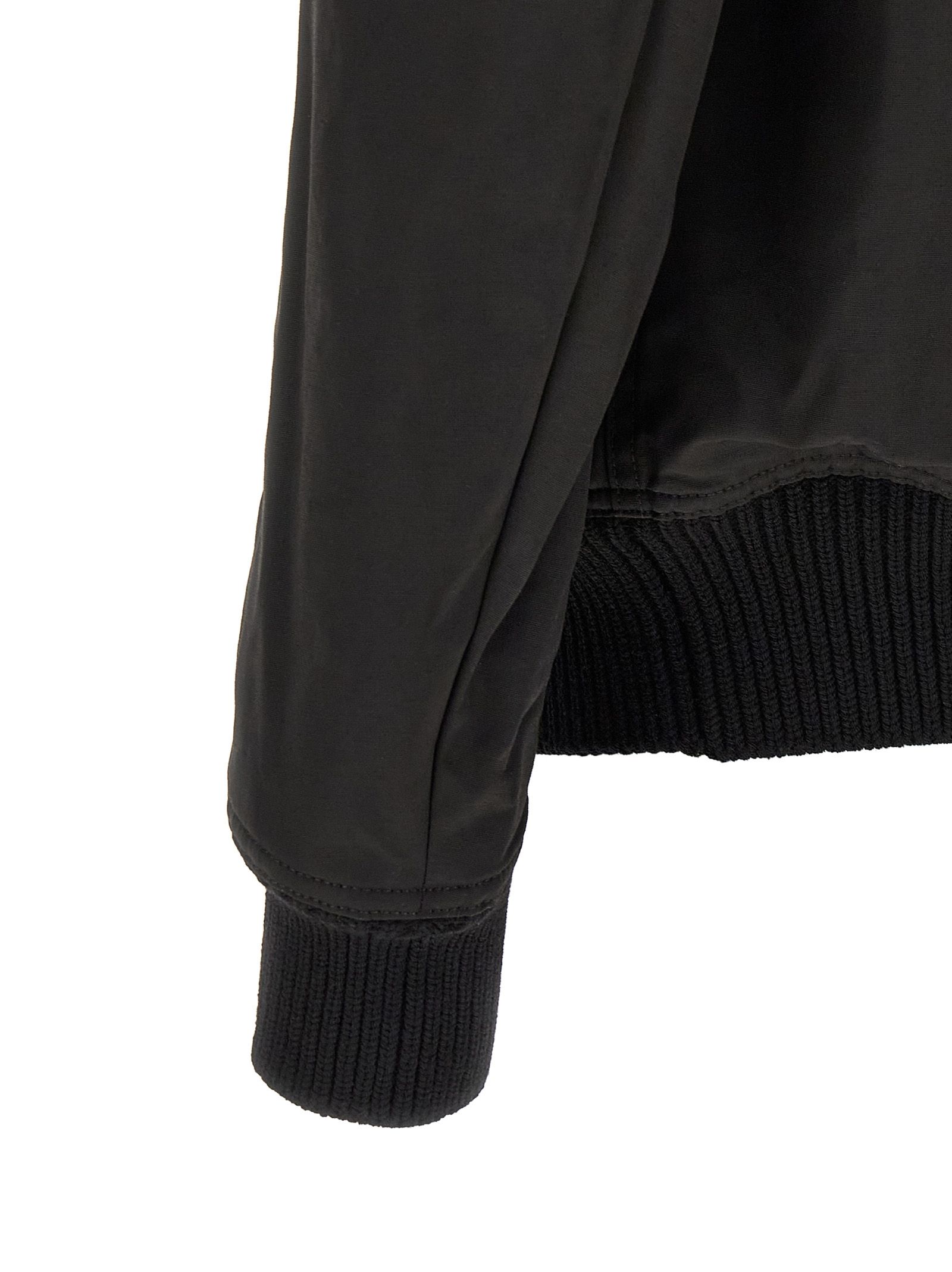 Rick Owens Black Nylon Men's Bomber - Rick Owens - Modalova